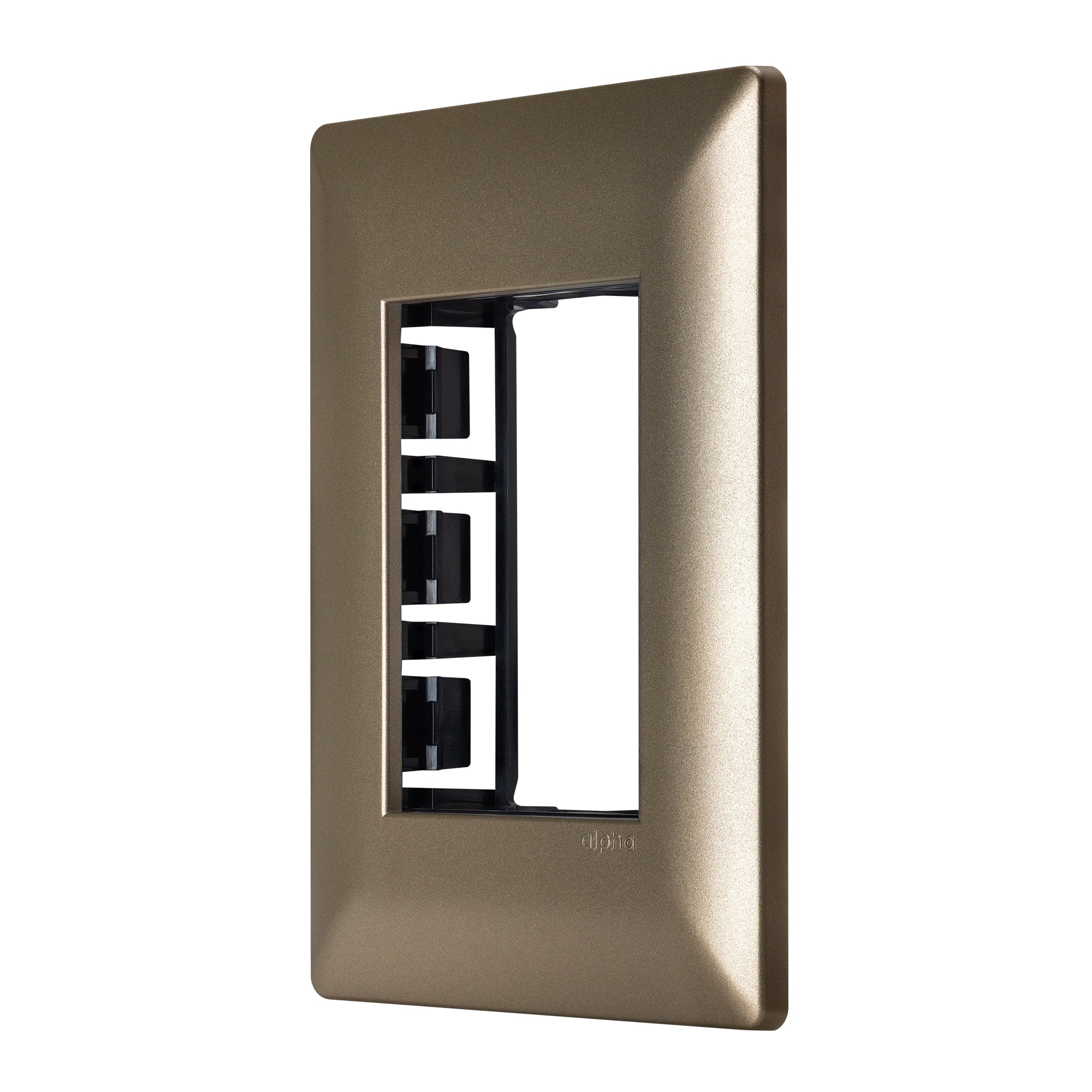Estevez Placa 3 Ventanas Alpha, Modelo E913CHT