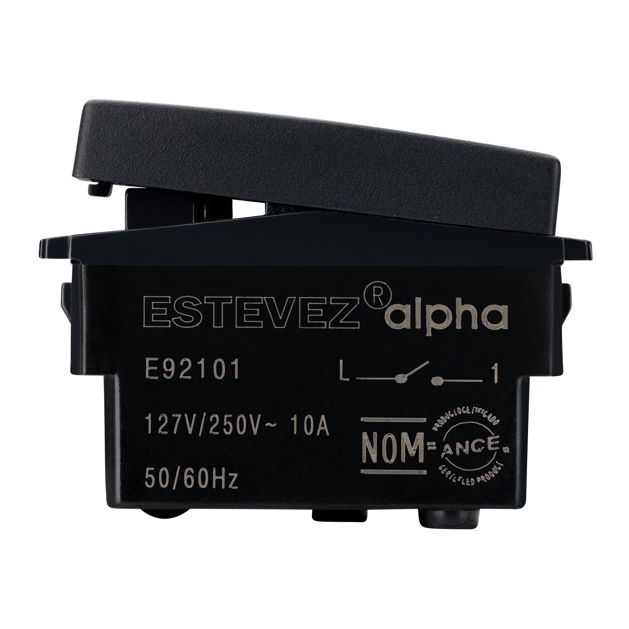 Estevez Apagador Sensillo con Piloto Alpha, Modelo E90101