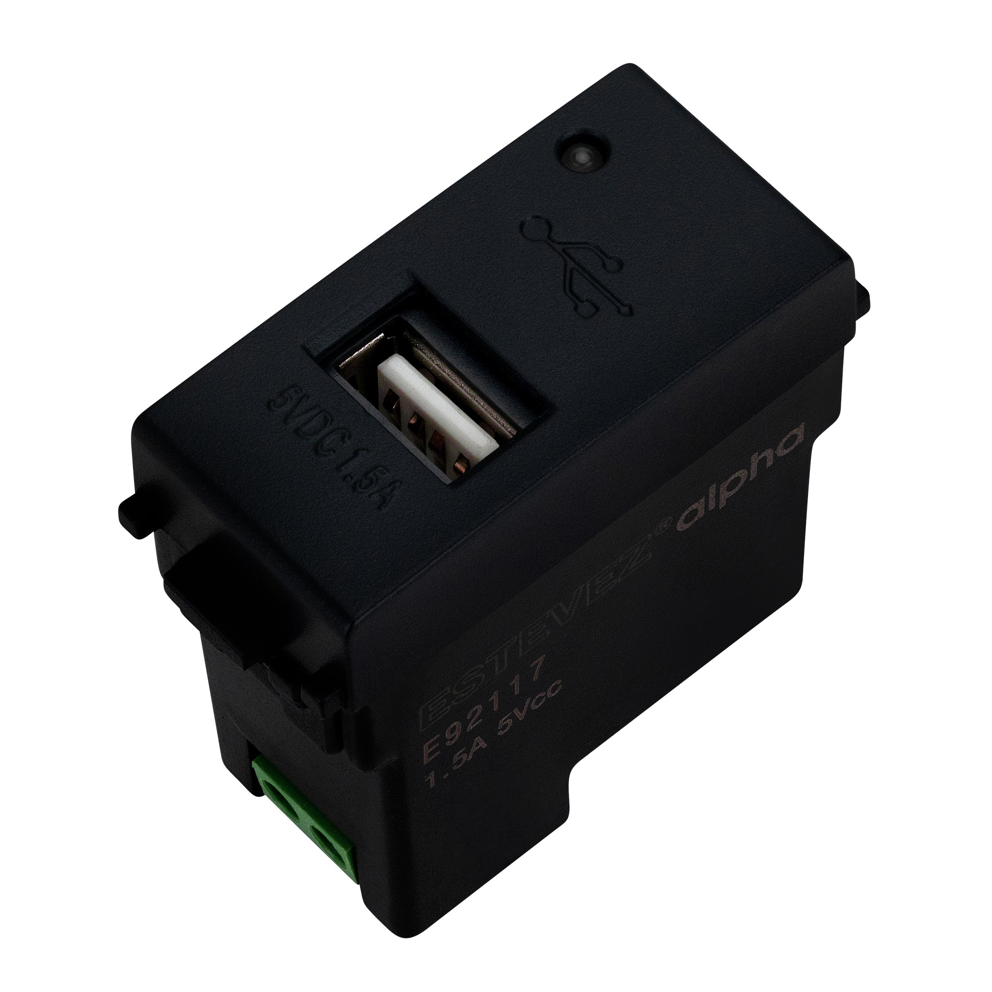 Estevez Cargador USB 1 Módulo  Alpha, Modelo E90117