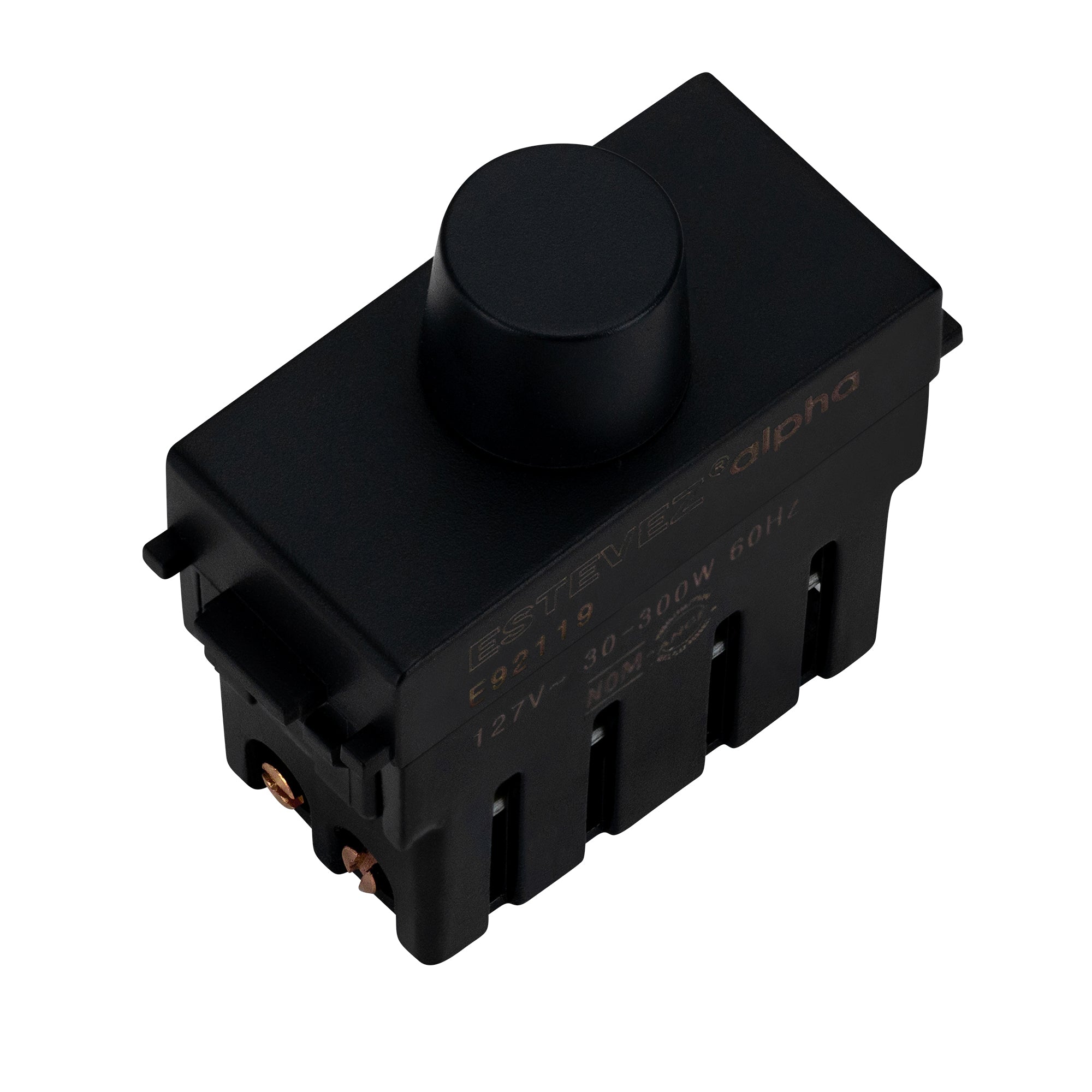 Estevez Atenuador Rotativo de Luz 1 Módulo Alpha, Modelo E90119