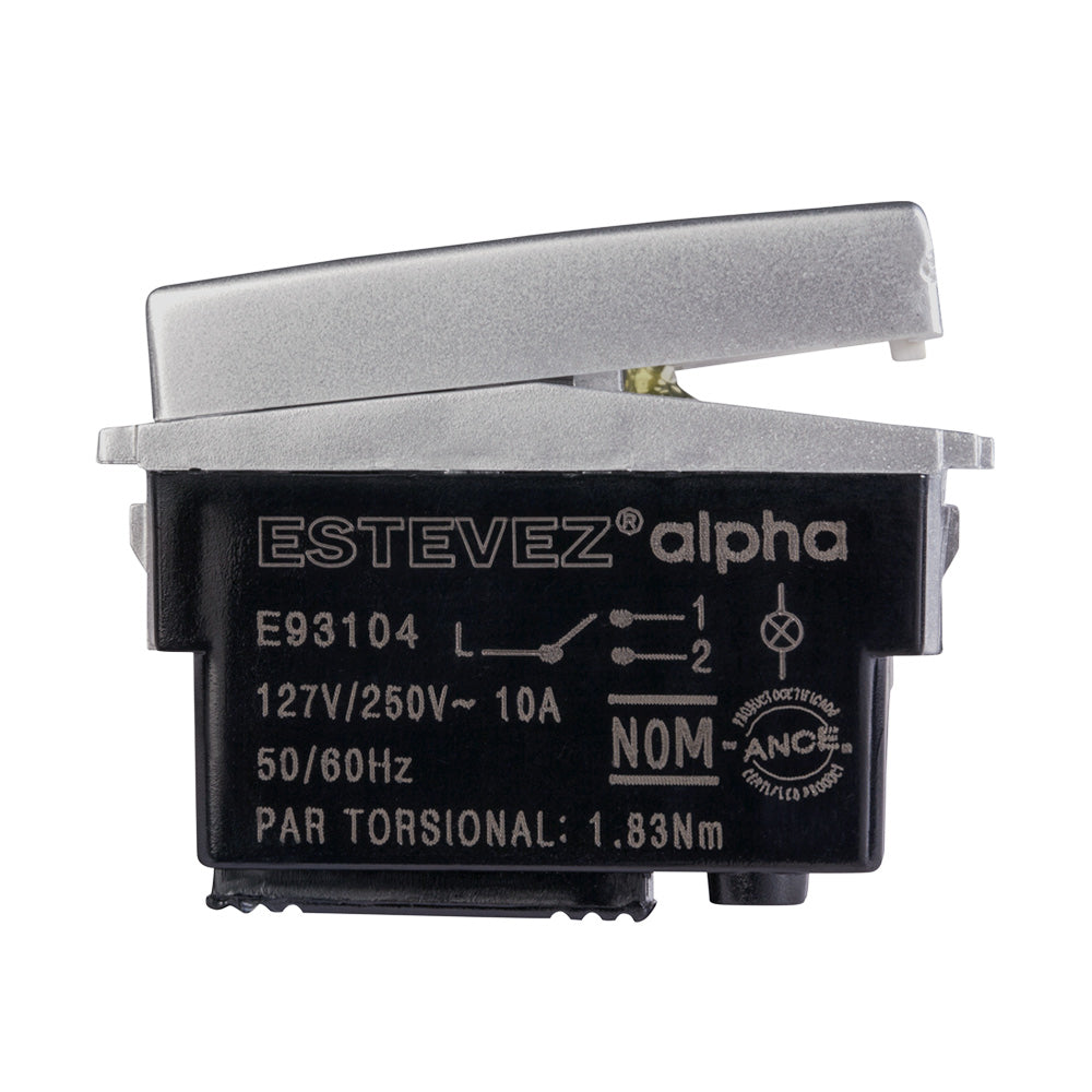 Estevez Apagador Escalera con Piloto LED Alpha, Modelo E90104