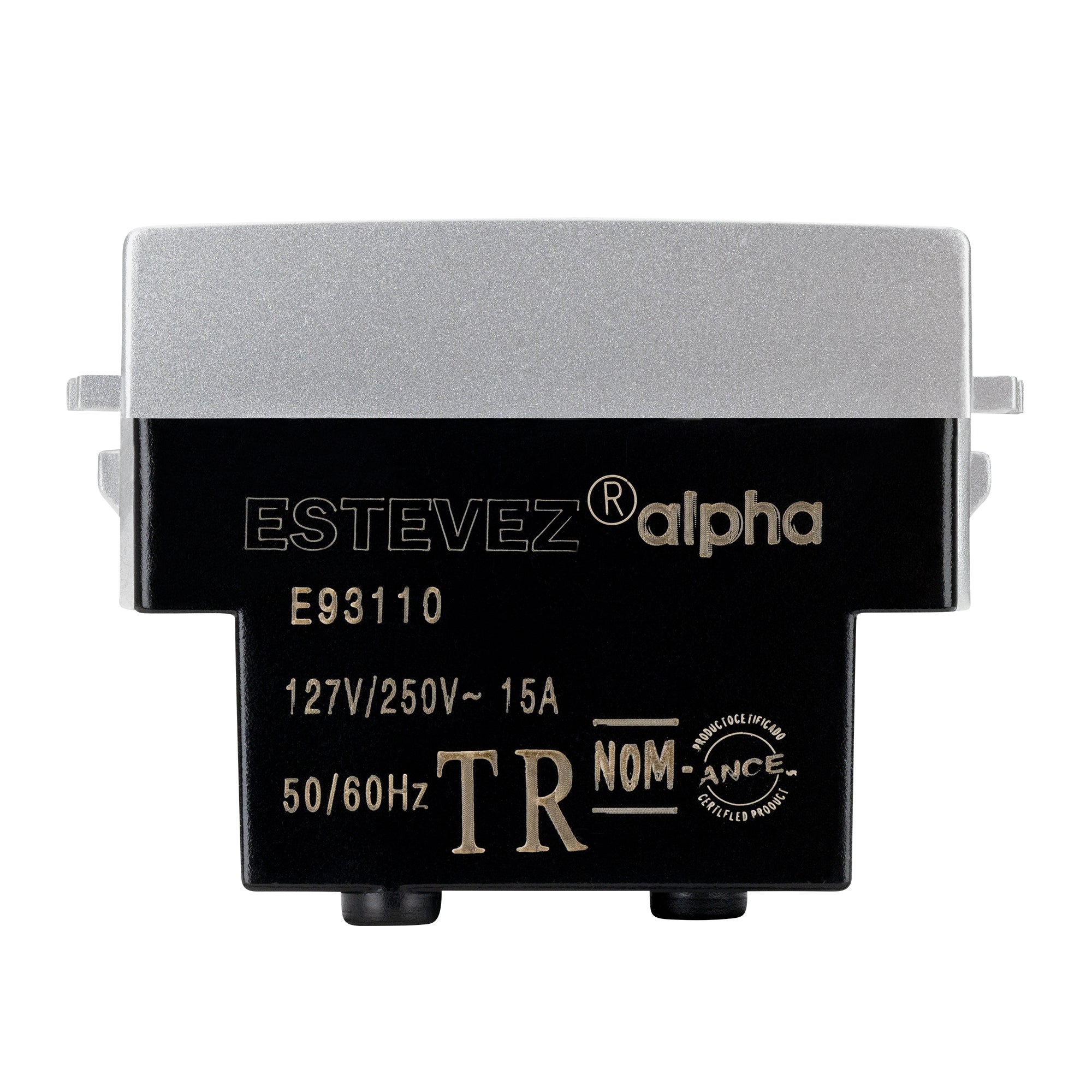 Estevez Contacto 2P + T / 1 Módulo  Alpha, Modelo E90110