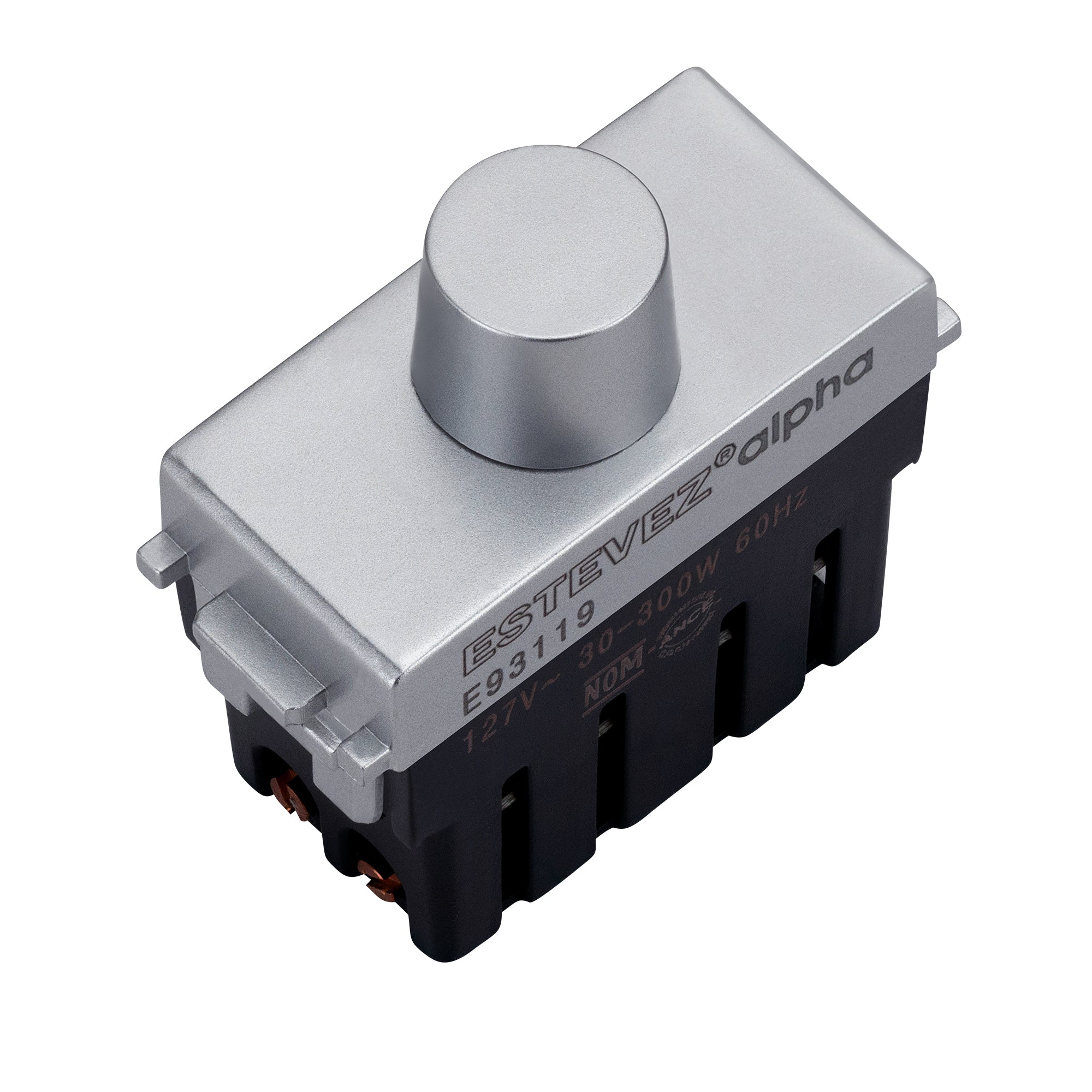 Estevez Atenuador Rotativo de Luz 1 Módulo Alpha, Modelo E90119
