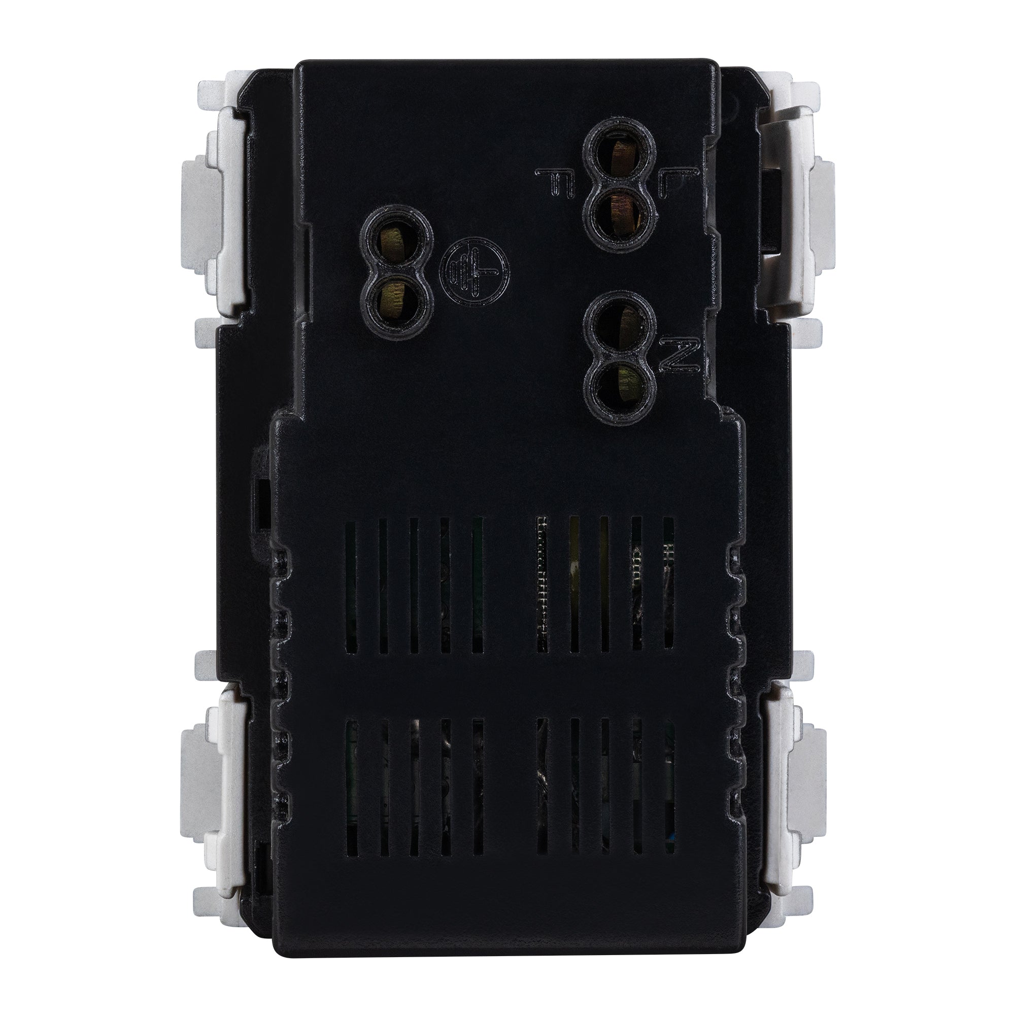 Estevez Contacto 2P + T con 2 cargadores USB 3 Módulos Alpha, Modelo E90317