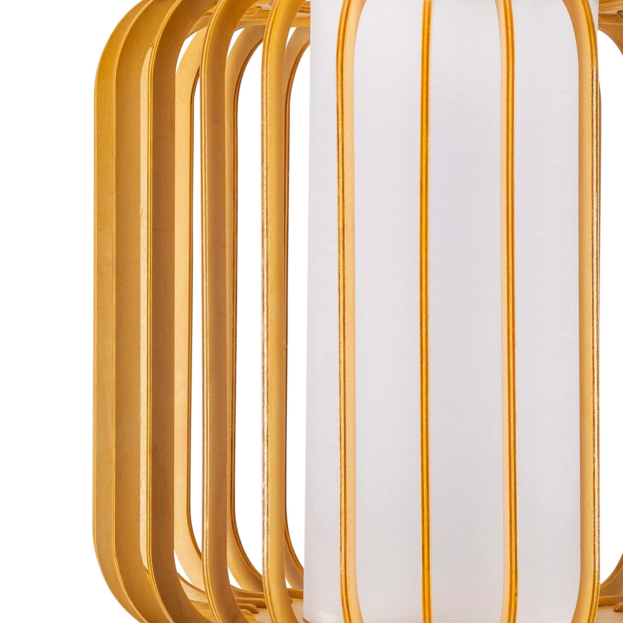 Estevez Luminario De Pie Viva Decorativo E26 Acero Madera Ø350 Mm, Modelo EDE-0201-NAT