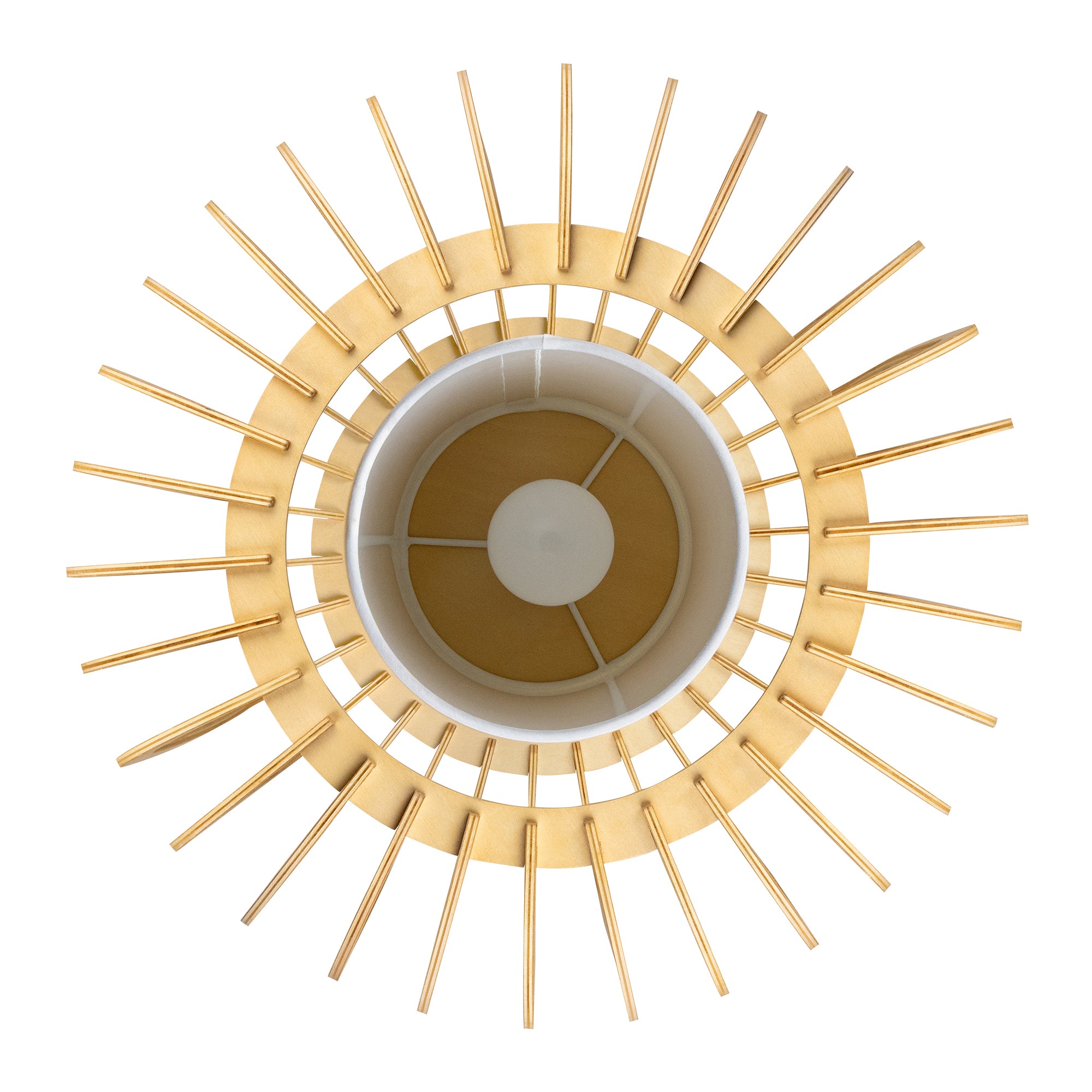 Estevez Luminario De Pie Viva Decorativo E26 Acero Madera Ø350 Mm, Modelo EDE-0201-NAT