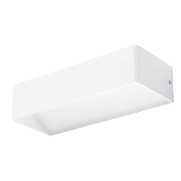 Luminario LED de Muro Estevez EDE-0232-BLA - 9.4W, 3000K, Aluminio, Blanco - Luzdeco
