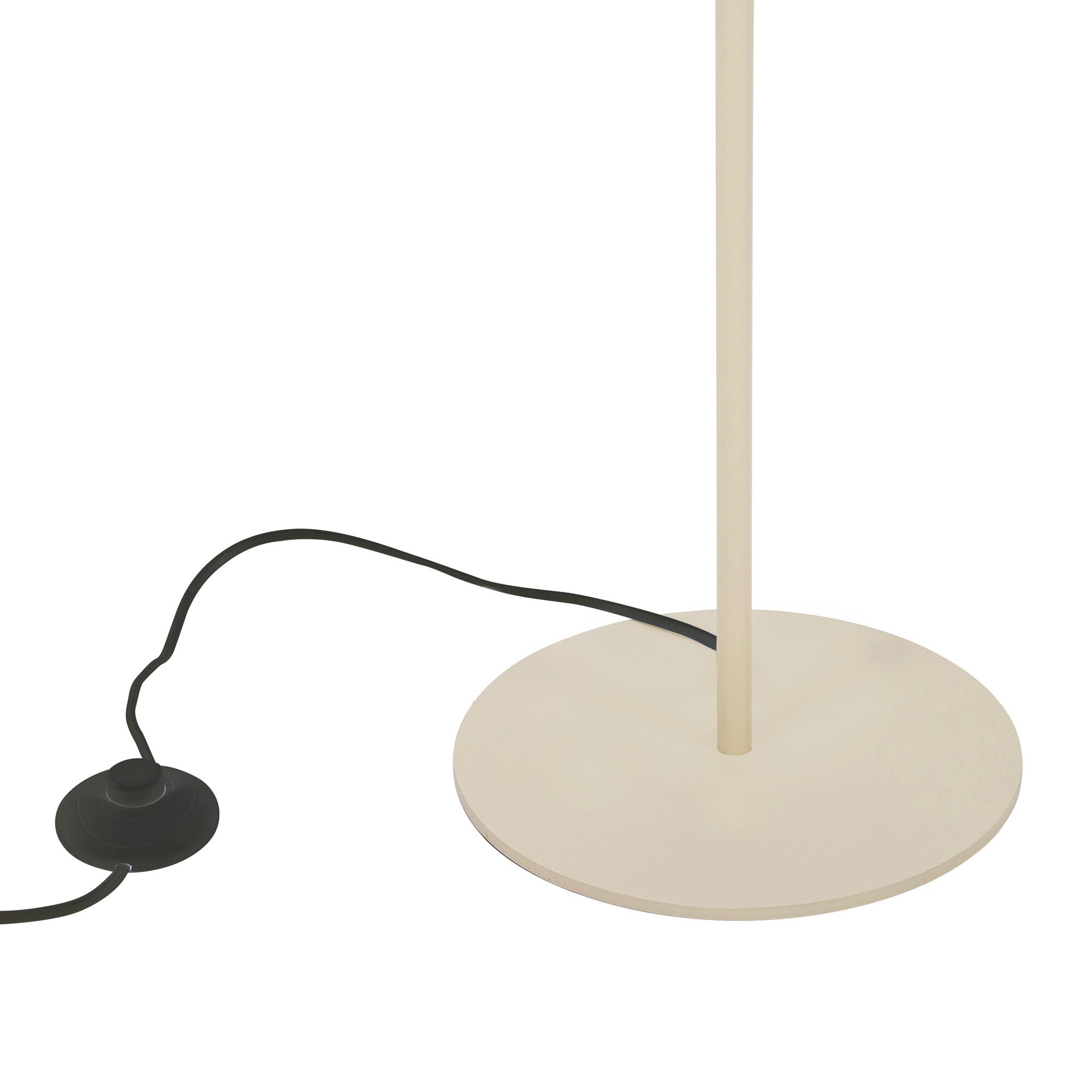 Estevez Luminario De Pie Fres Decorativo E26 Acero Ø300 Mm, Modelo EDE-0249-BEI