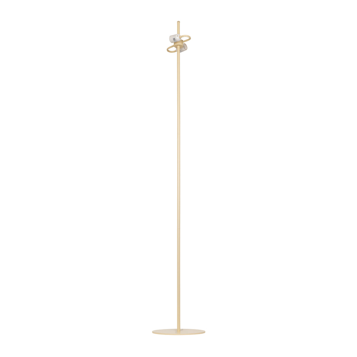 Estevez Luminario De Pie Fres Decorativo E26 Acero Ø300 Mm, Modelo EDE-0249-BEI