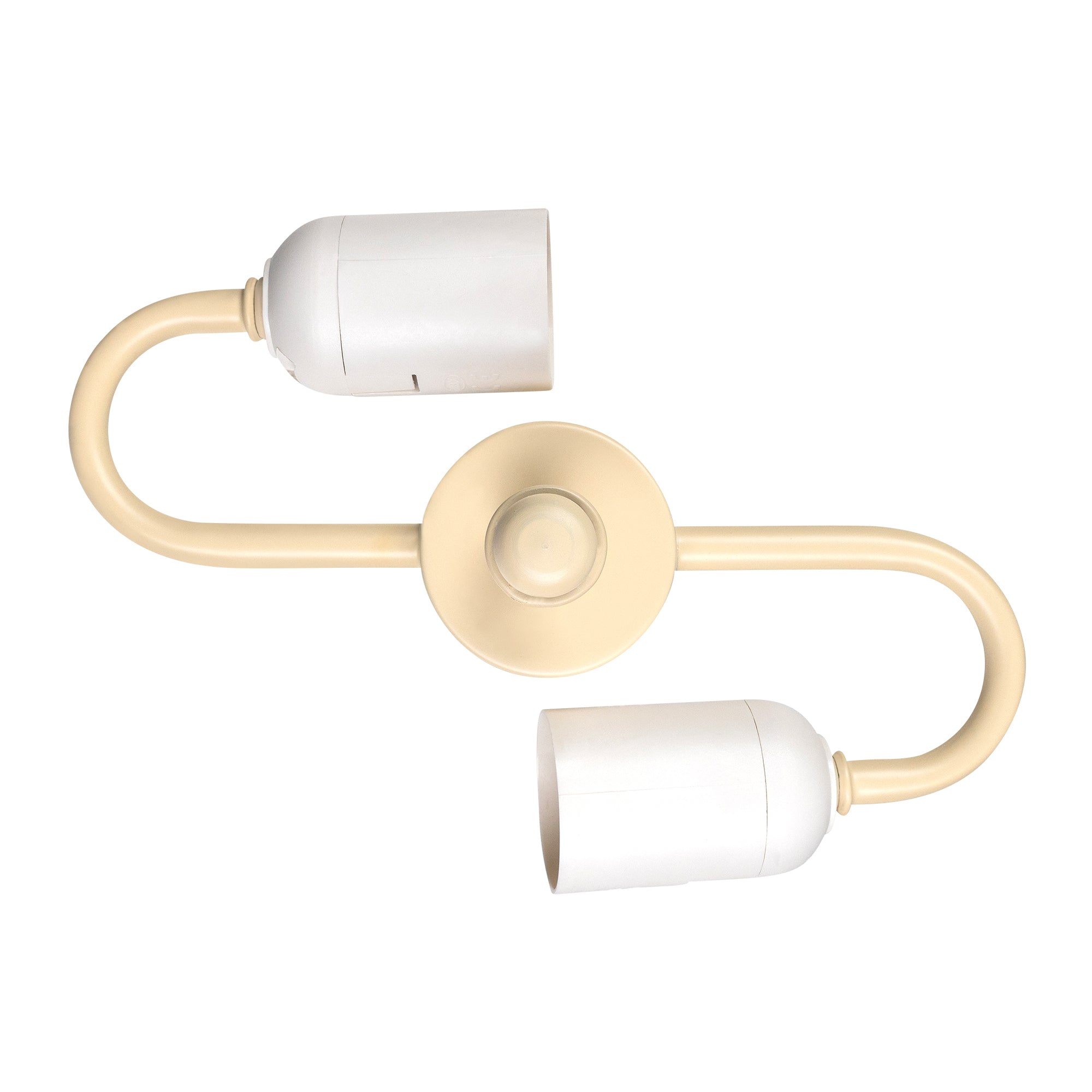 Estevez Luminario De Pie Fres Decorativo E26 Acero Ø300 Mm, Modelo EDE-0249-BEI