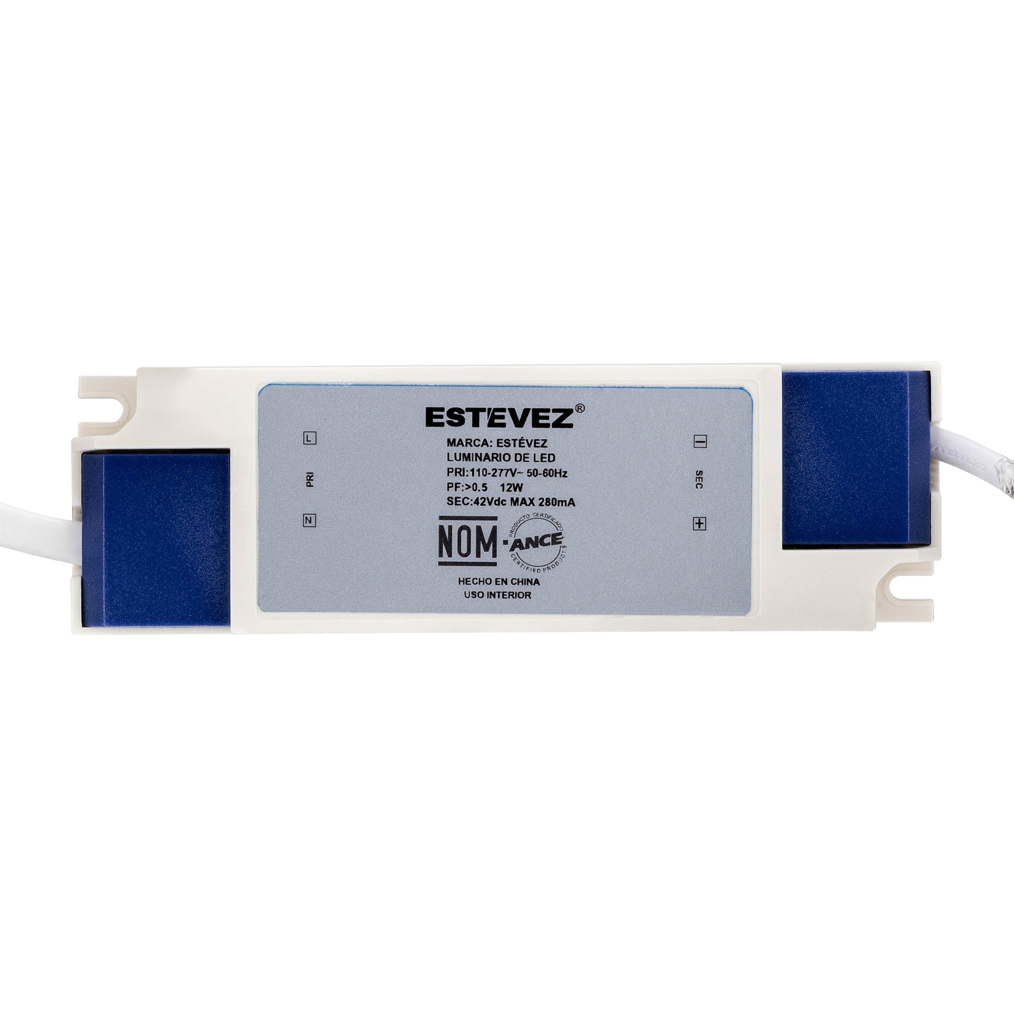 Estevez Panel LED Empotrable WiFi 12W RGBW Flat Smart, Modelo ES-39103-0-RGBW