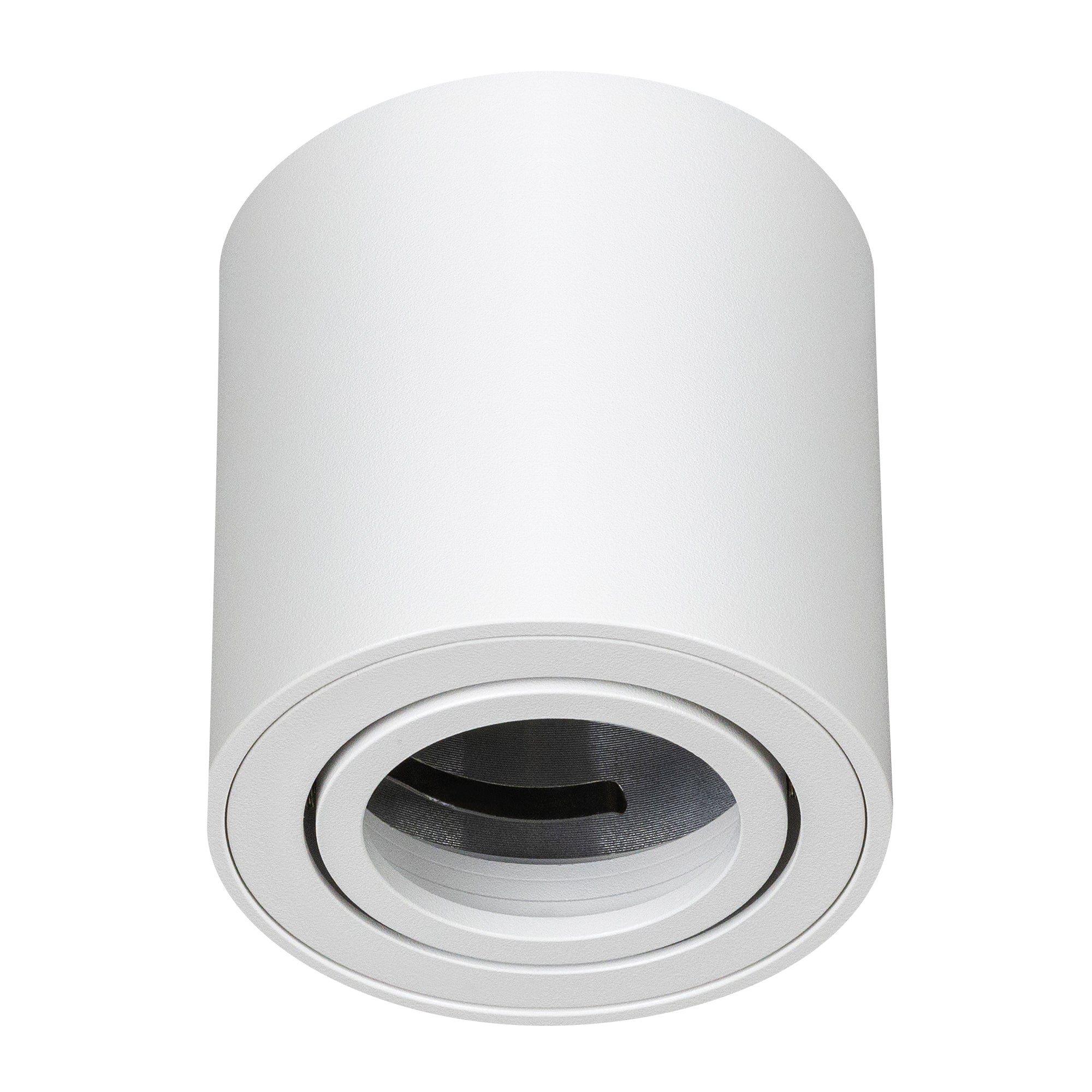 Estevez Luminaria De Sobreponer Era Cilíndrico Ø80  Aluminio Y Crista, Modelo ETC-0248