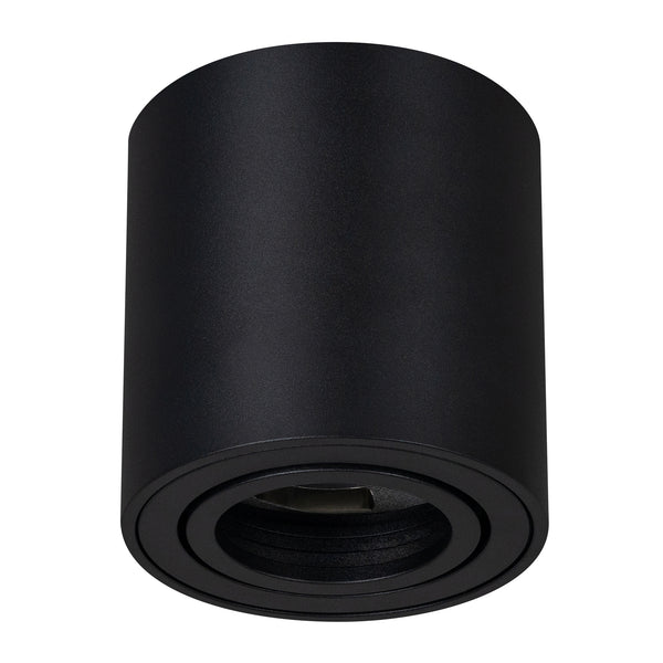 Estevez Luminaria De Sobreponer Era Cilíndrico Ø80  Aluminio Y Crista, Modelo ETC-0248