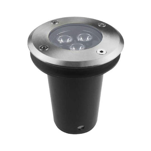 Estevez Luminario LED 3W 3000K, para Empotrar en Piso, Modelo ETX-0128-INO