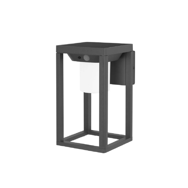 Luminario Solar LED 3W Estevez de Sobreponer Modelo ETX-0174-ANT para Exterior- Luzdeco