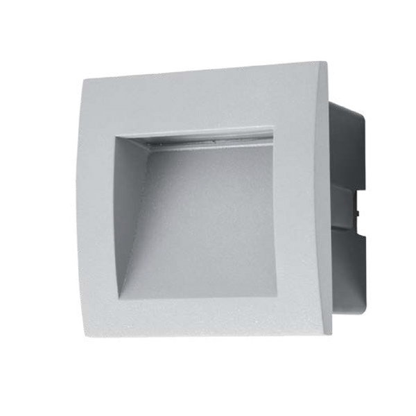 Luminario LED Estevez Gris 2.5W 4000K para Sobreponer en Muro Exterior | Modelo ETX-0285-GRI - Luzdeco