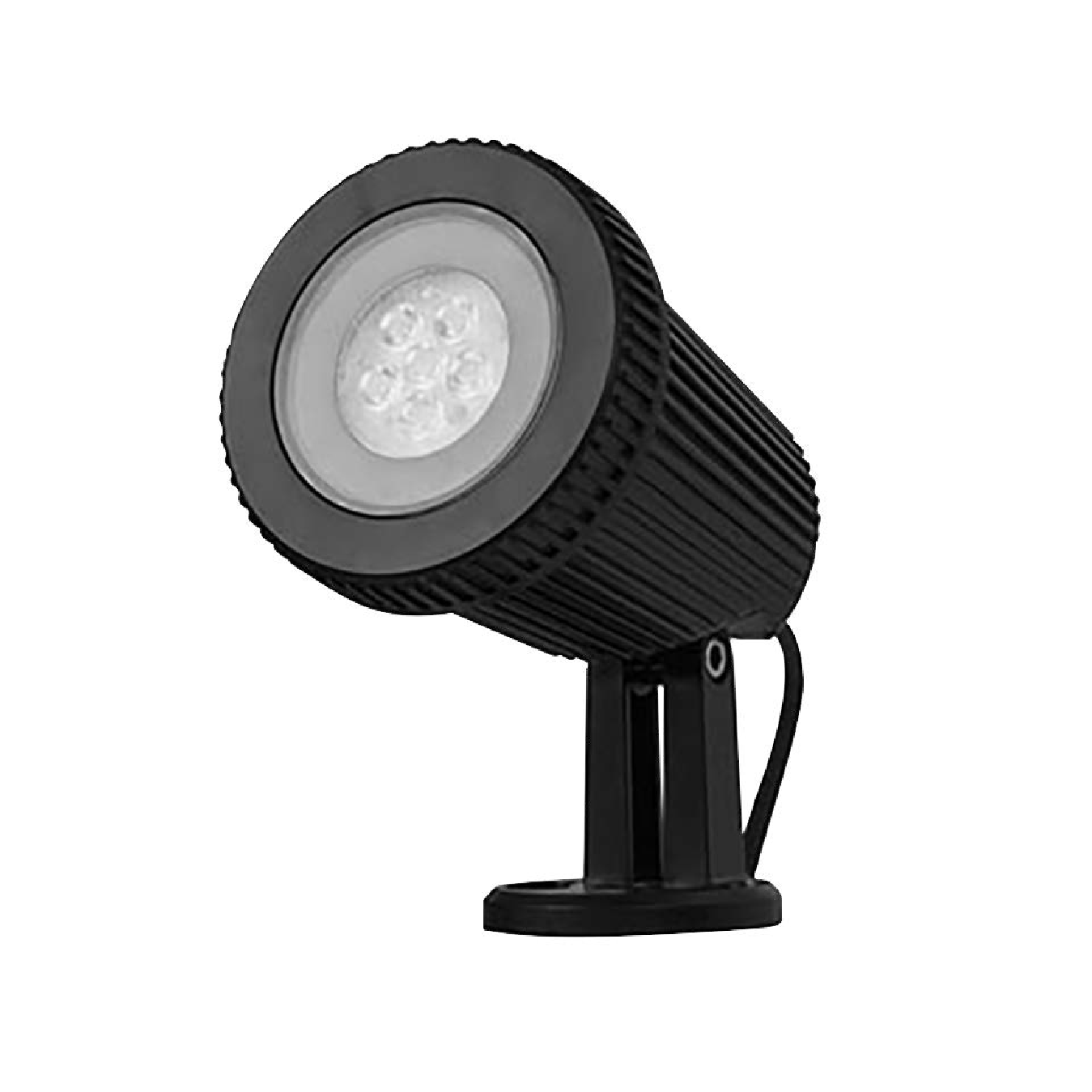 Estevez Luminario Tipo Proyector con Estaca LED 4.5W 3000K, Modelo ETX-0374-NEG