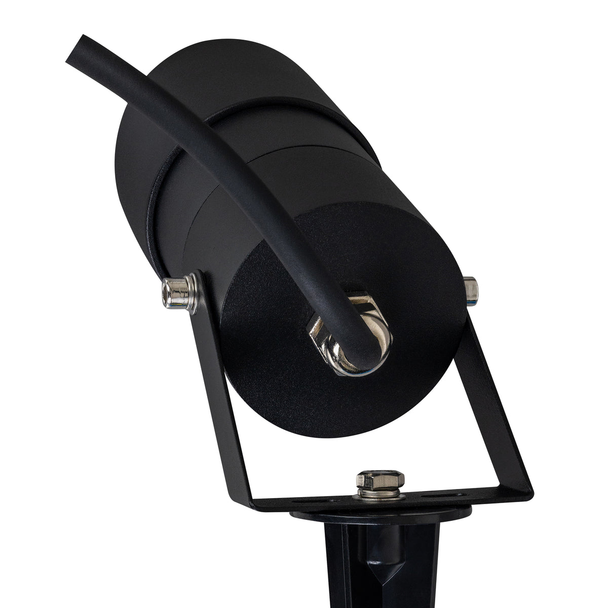Estevez Luminaria LED de exterior tipo proyector GU10 IP65, Modelo ETX-0634-NEG