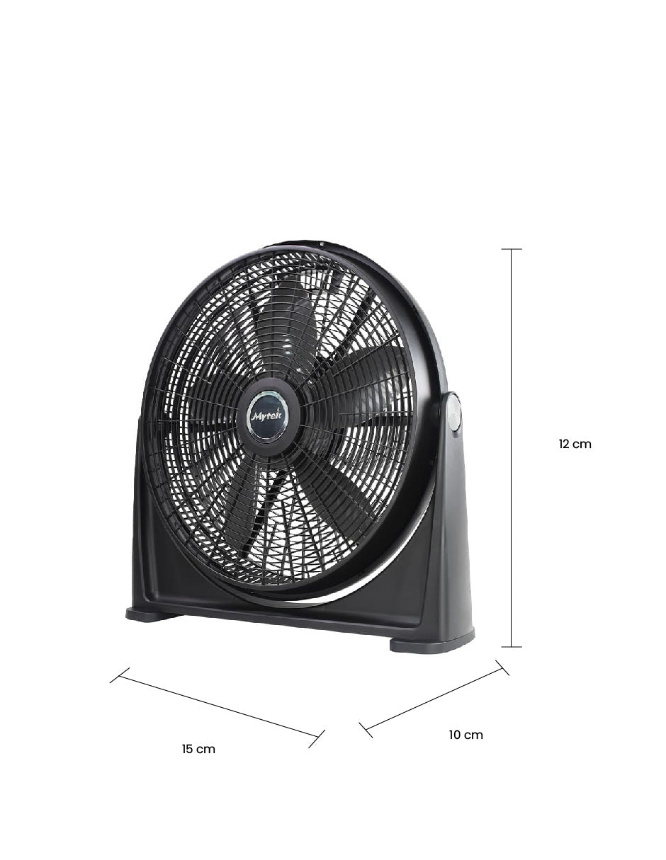 Mytek Ventilador 2 en 1: de Piso y Pared de 20 Pulgadas 95W, Modelo 3409