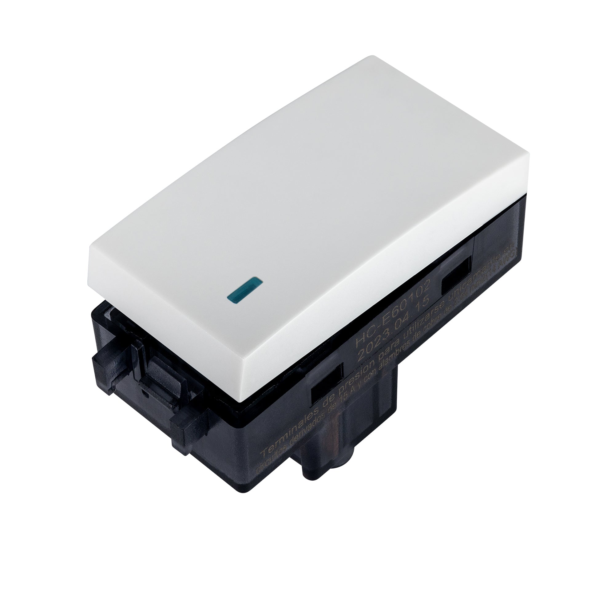 Estevez Apagador Sensillo con Piloto Gamma, Modelo HC-E60102