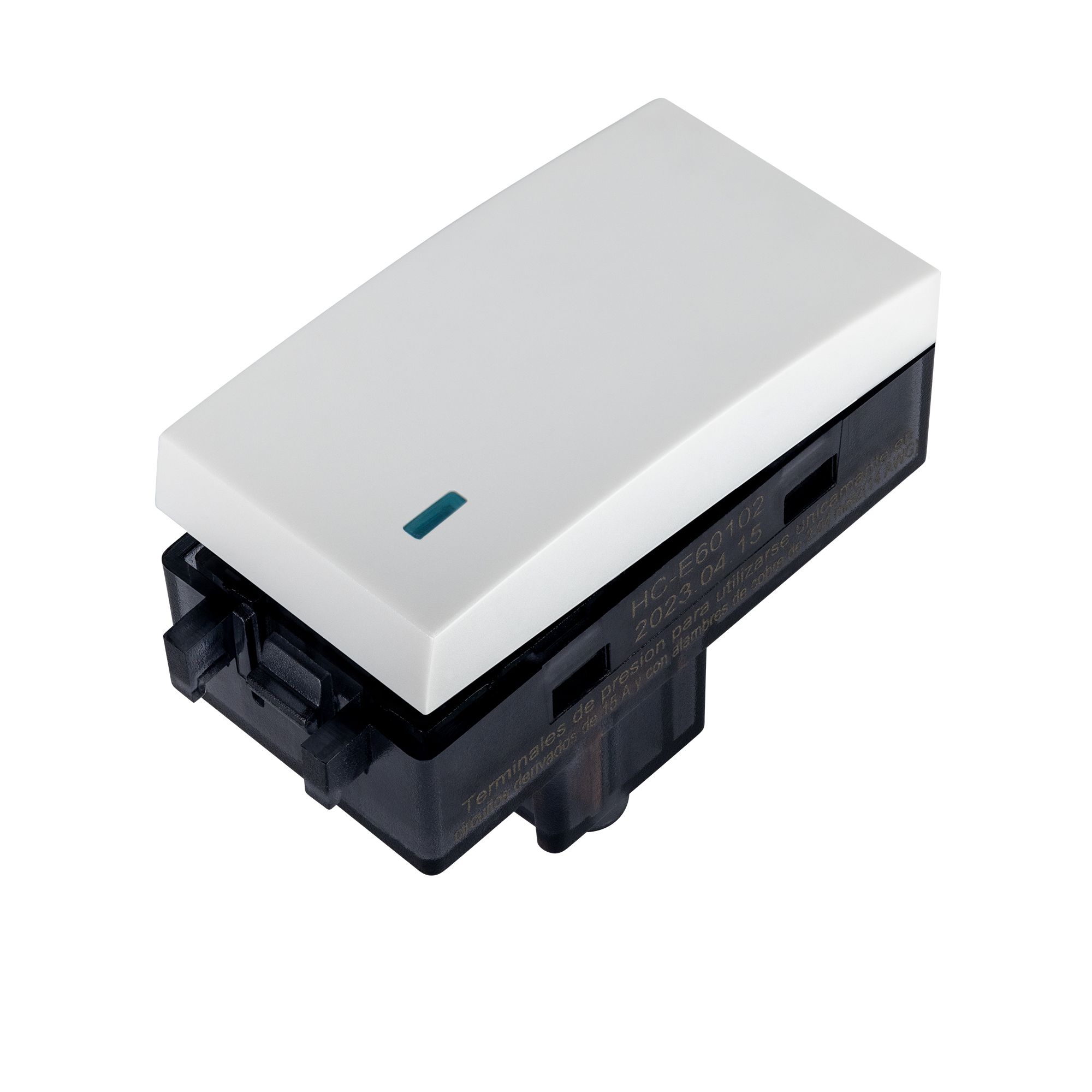 Estevez Apagador Sensillo con Piloto Gamma, Modelo HC-E60102