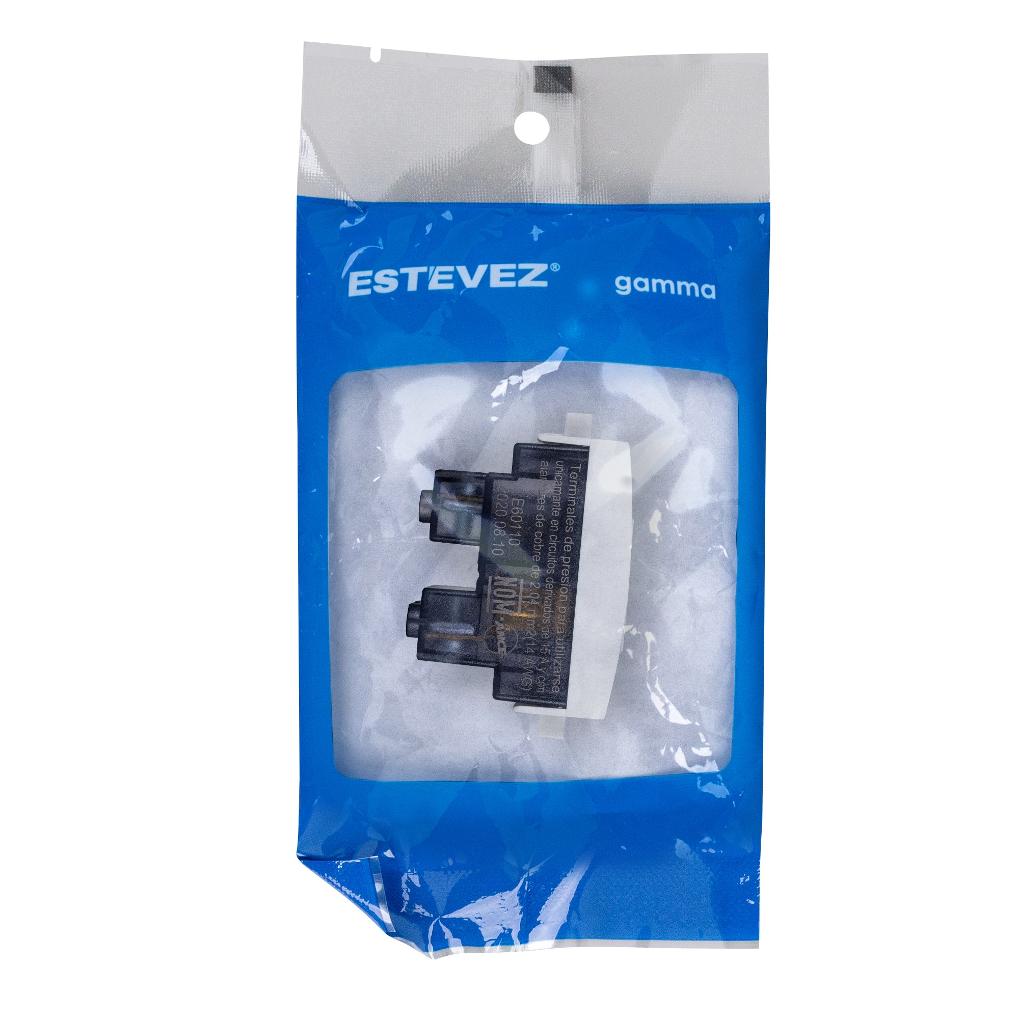 Estevez Contacto 2P+T con Protección Infantil Gamma, Modelo HC-E60110