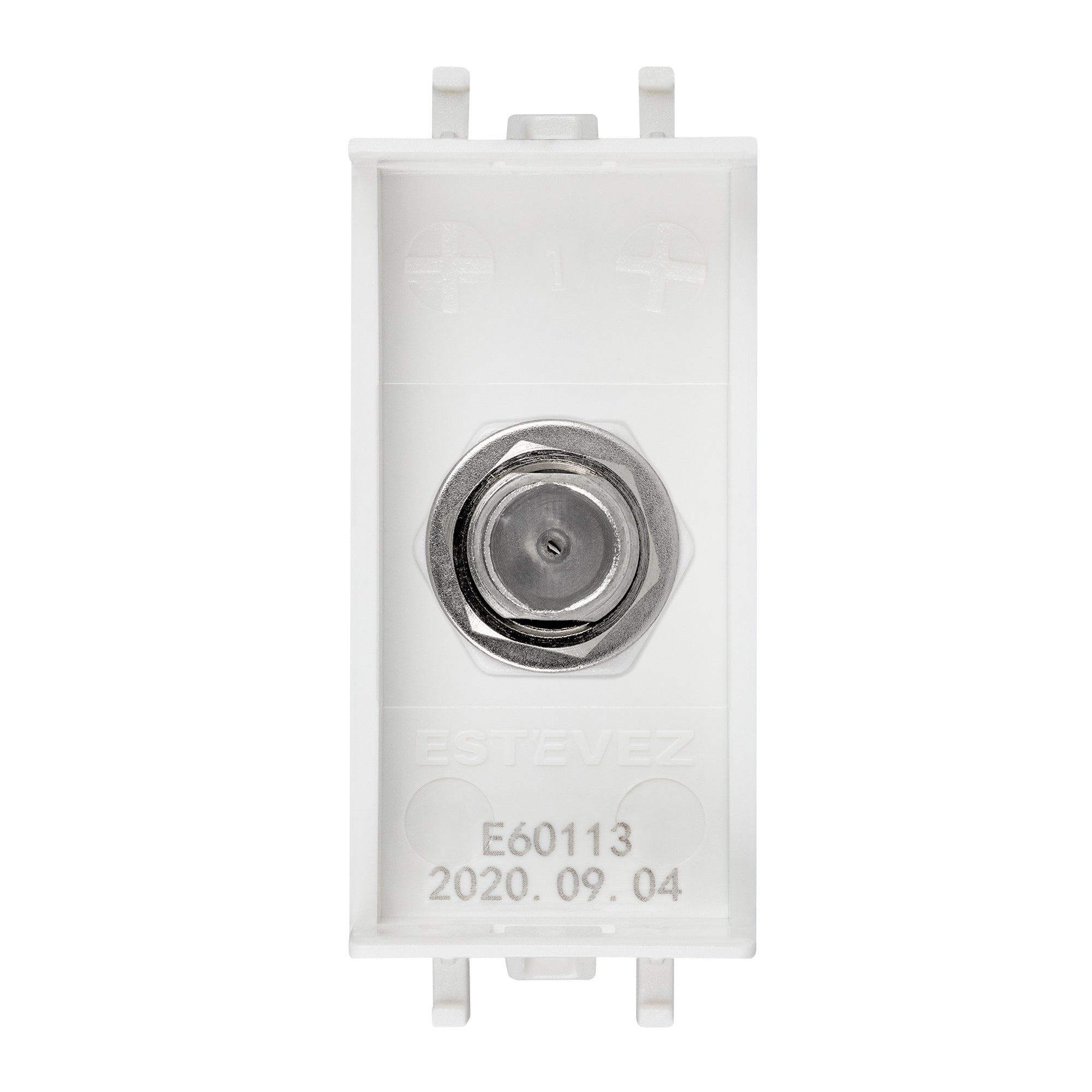 Estevez Toma TV Coaxia / Conector Roscado Gamma, Modelo HC-E60113