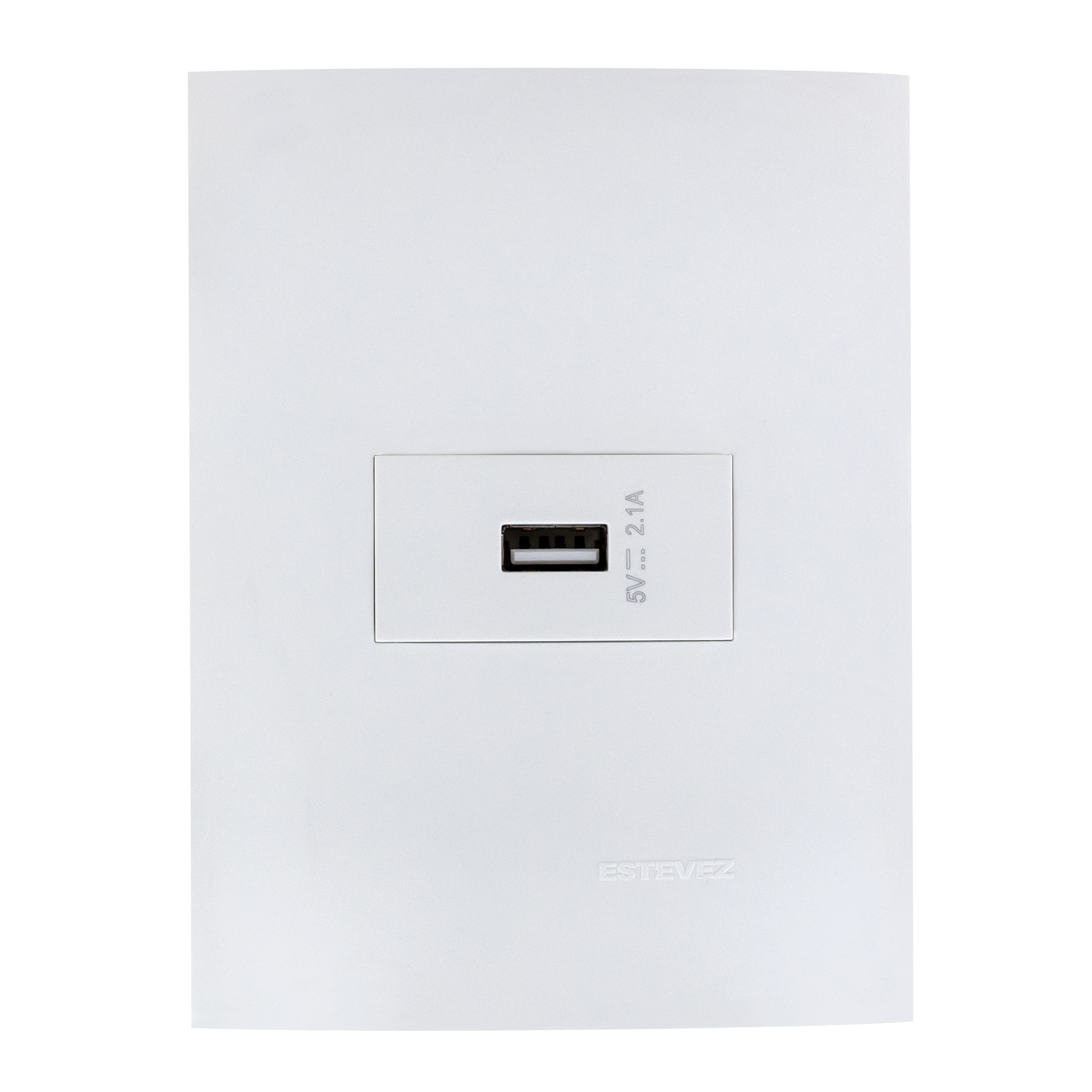 Estevez Cargador USB de Pared 2.1A Gamma, Modelo HC-E62117