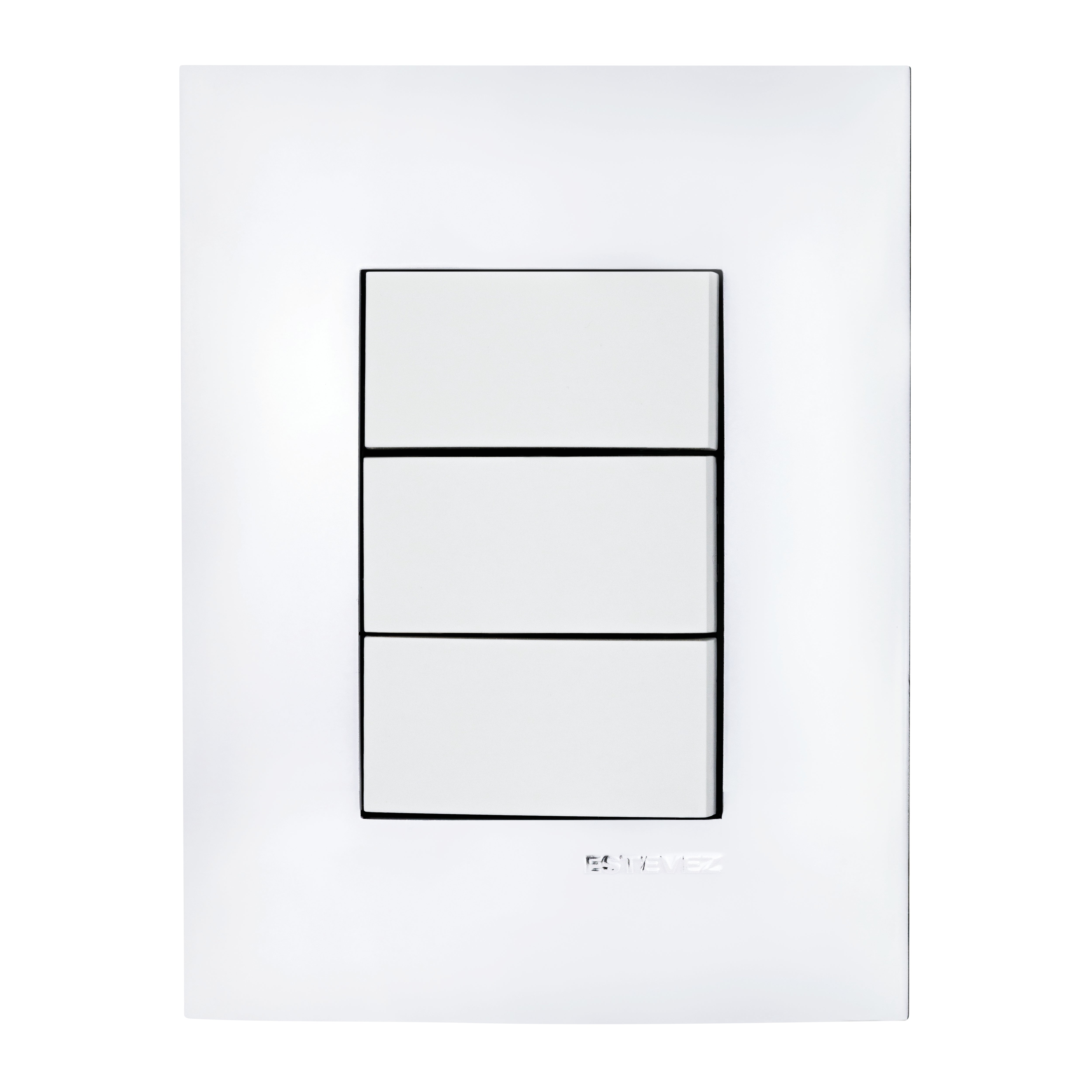 Estevez Placa con 3 Ventanas Gamma, Modelo HC-E613