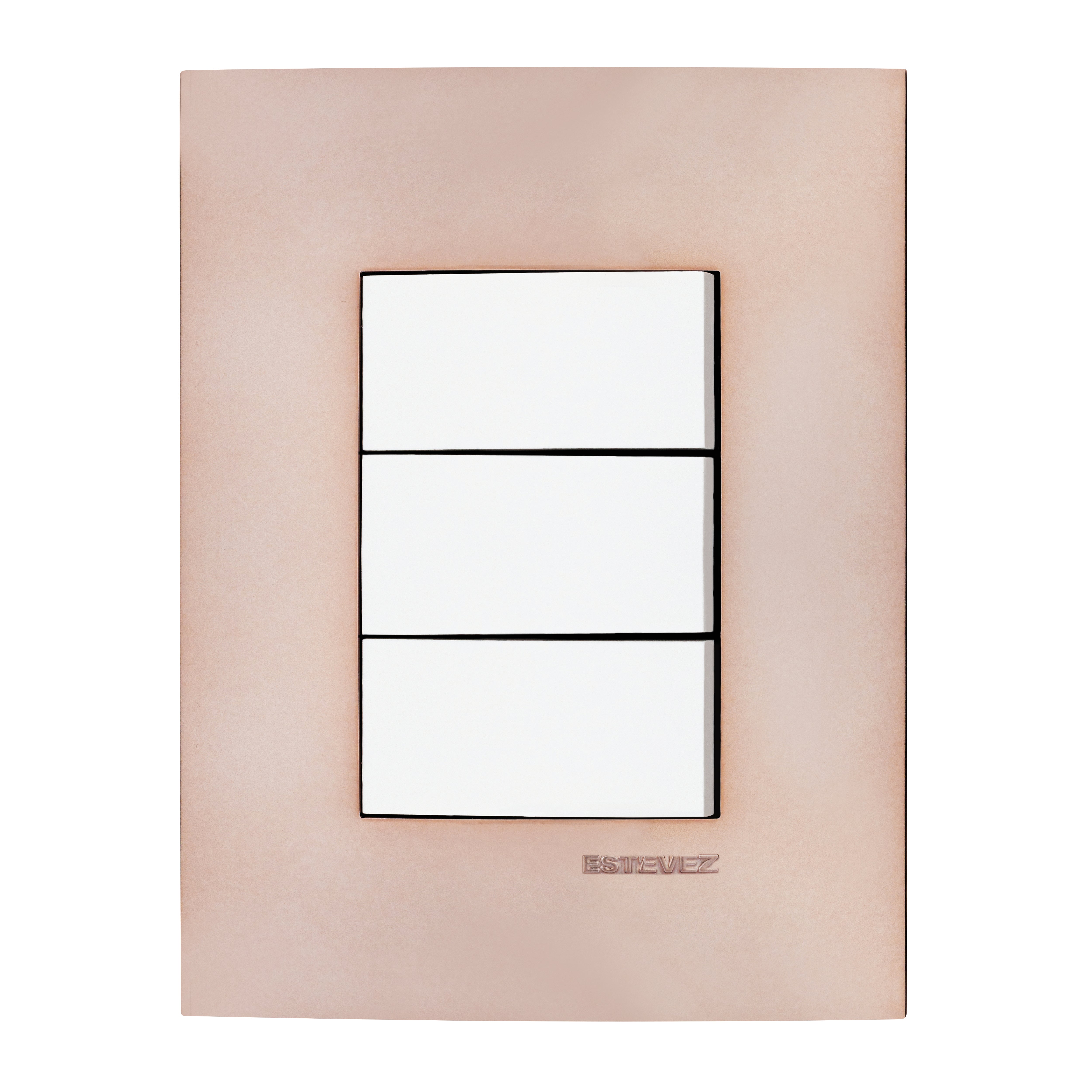 Estevez Placa con 3 Ventanas Gamma, Modelo HC-E613