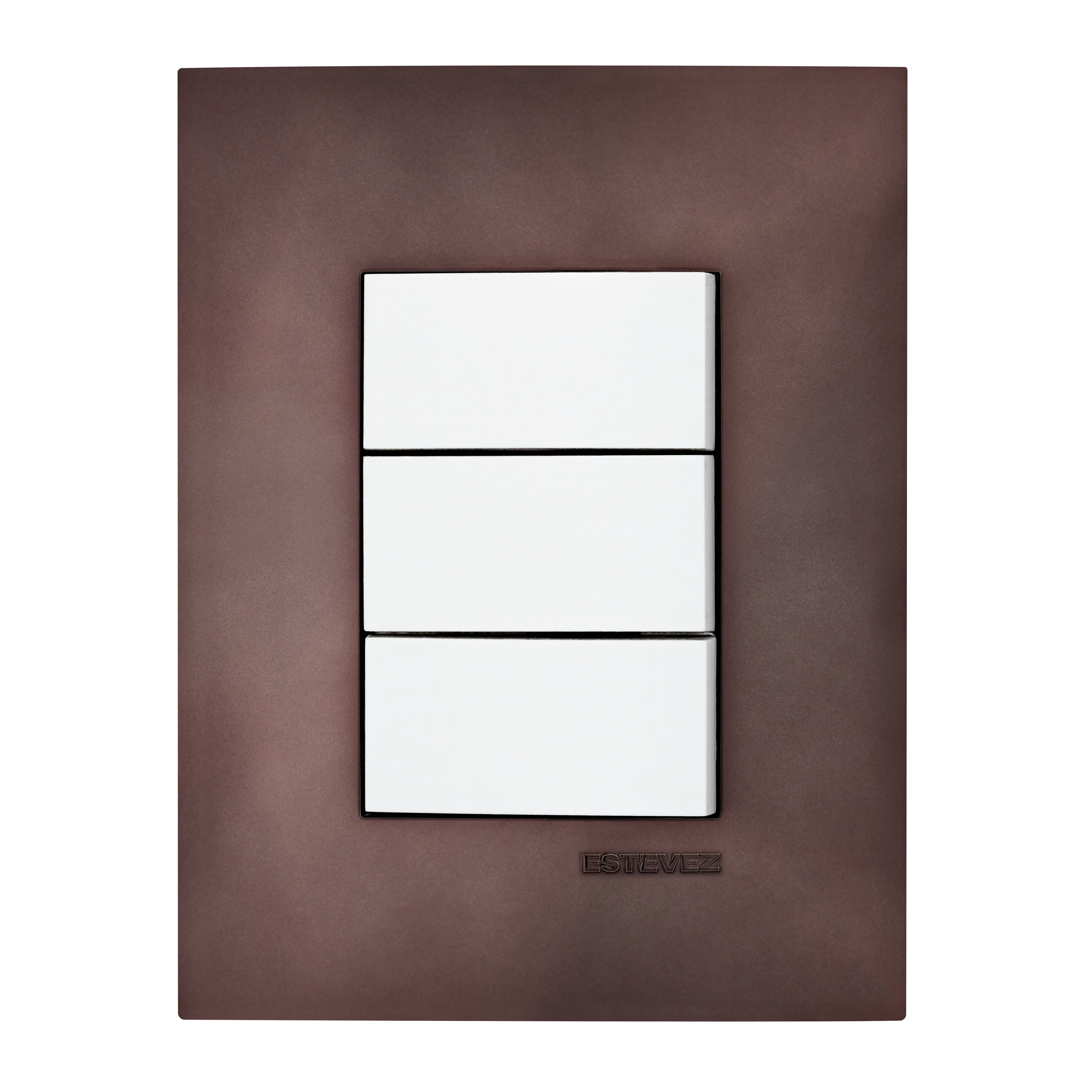 Estevez Placa con 3 Ventanas Gamma, Modelo HC-E613