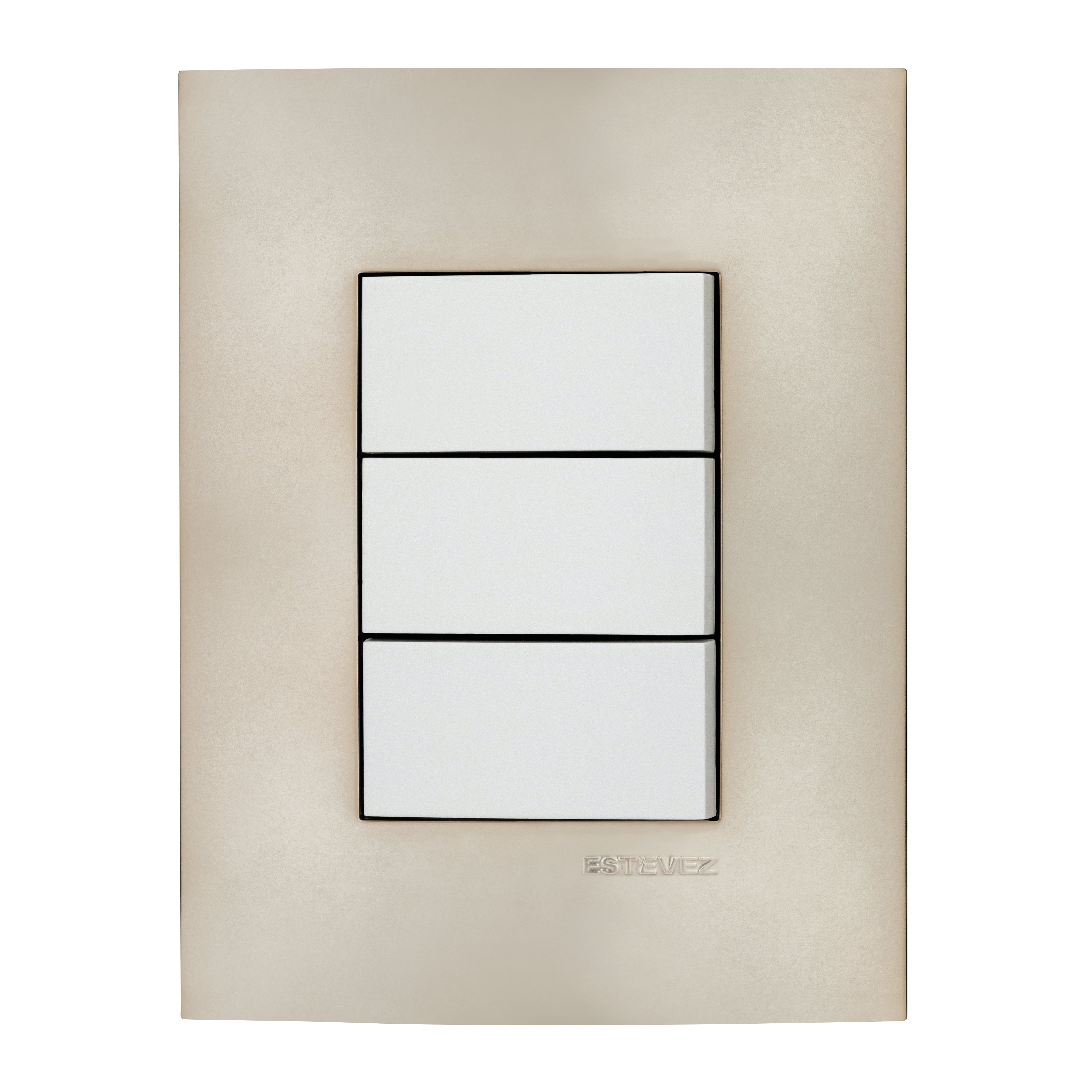 Estevez Placa con 3 Ventanas Gamma, Modelo HC-E613