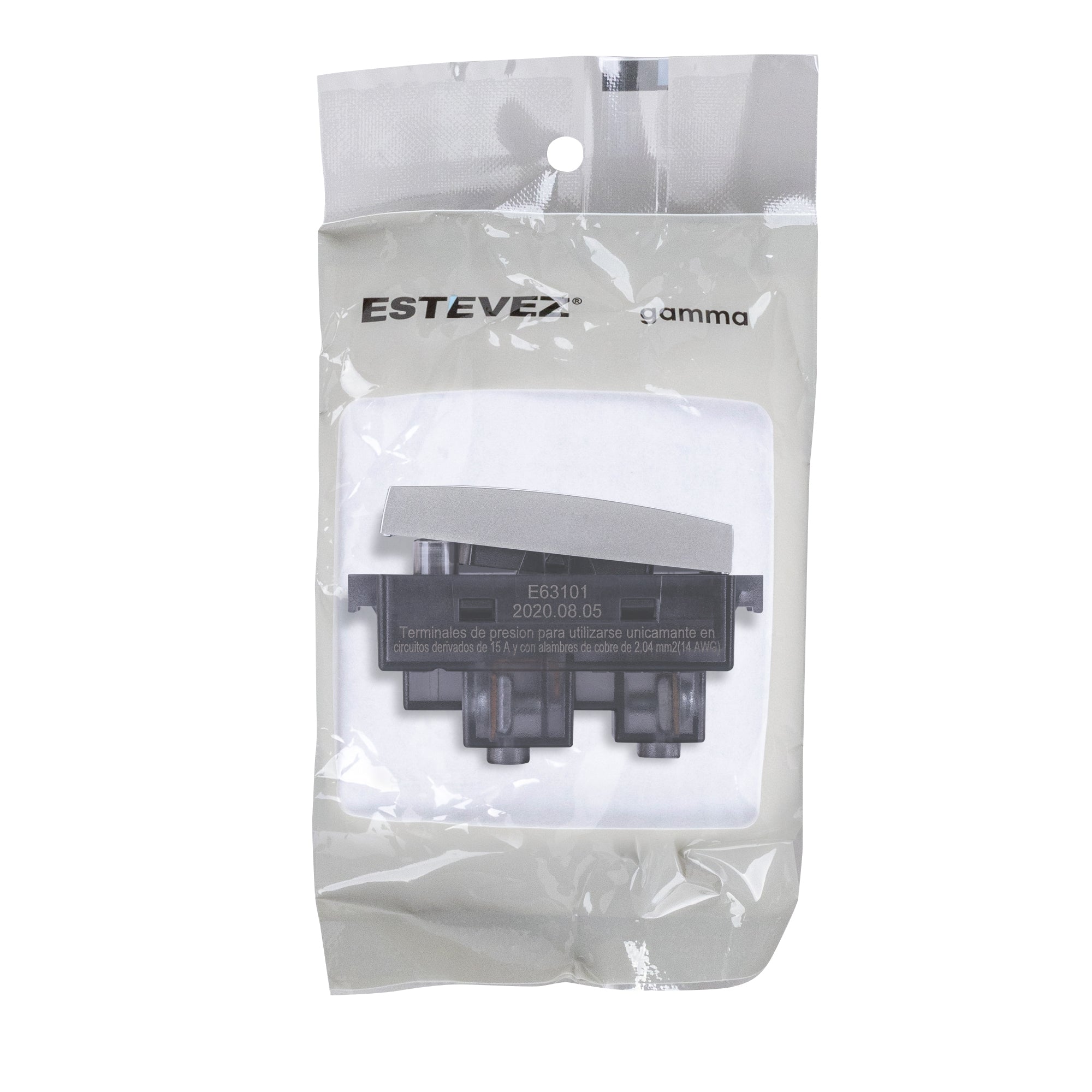 Estevez Apagador Sencillo Gamma, Modelo HC-E60101