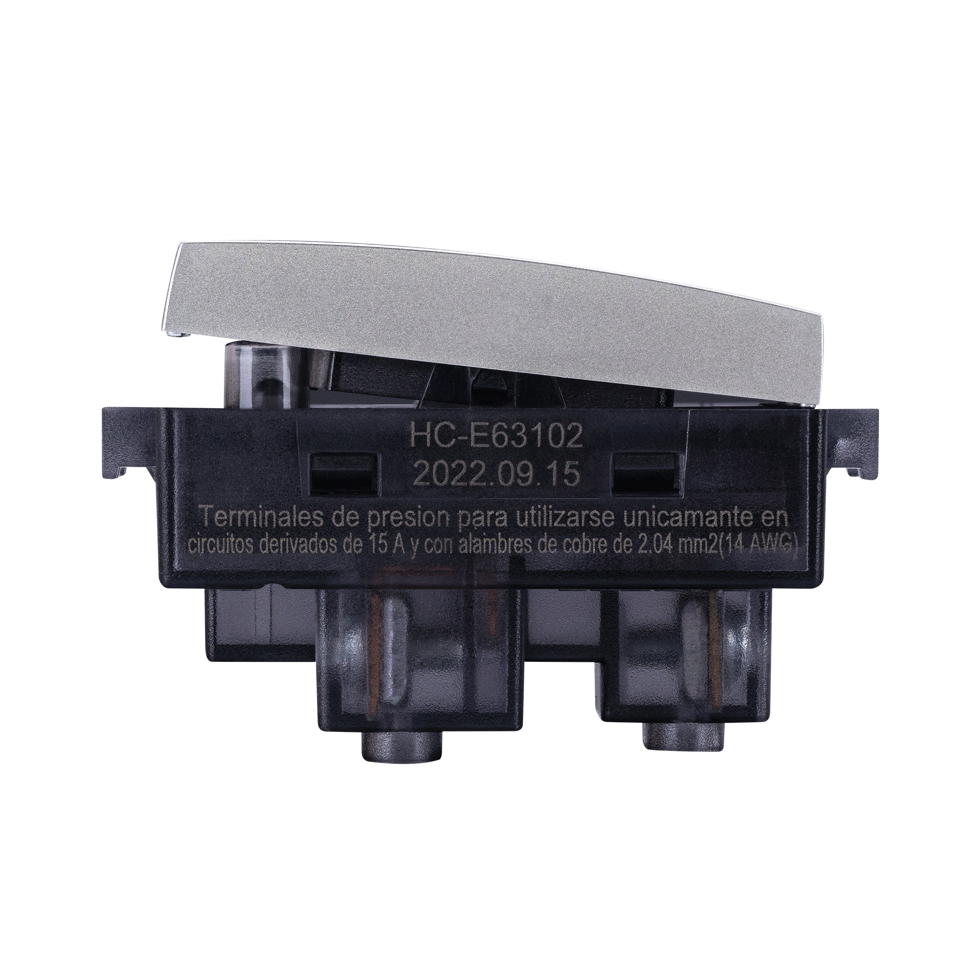 Estevez Apagador Sensillo con Piloto Gamma, Modelo HC-E60102