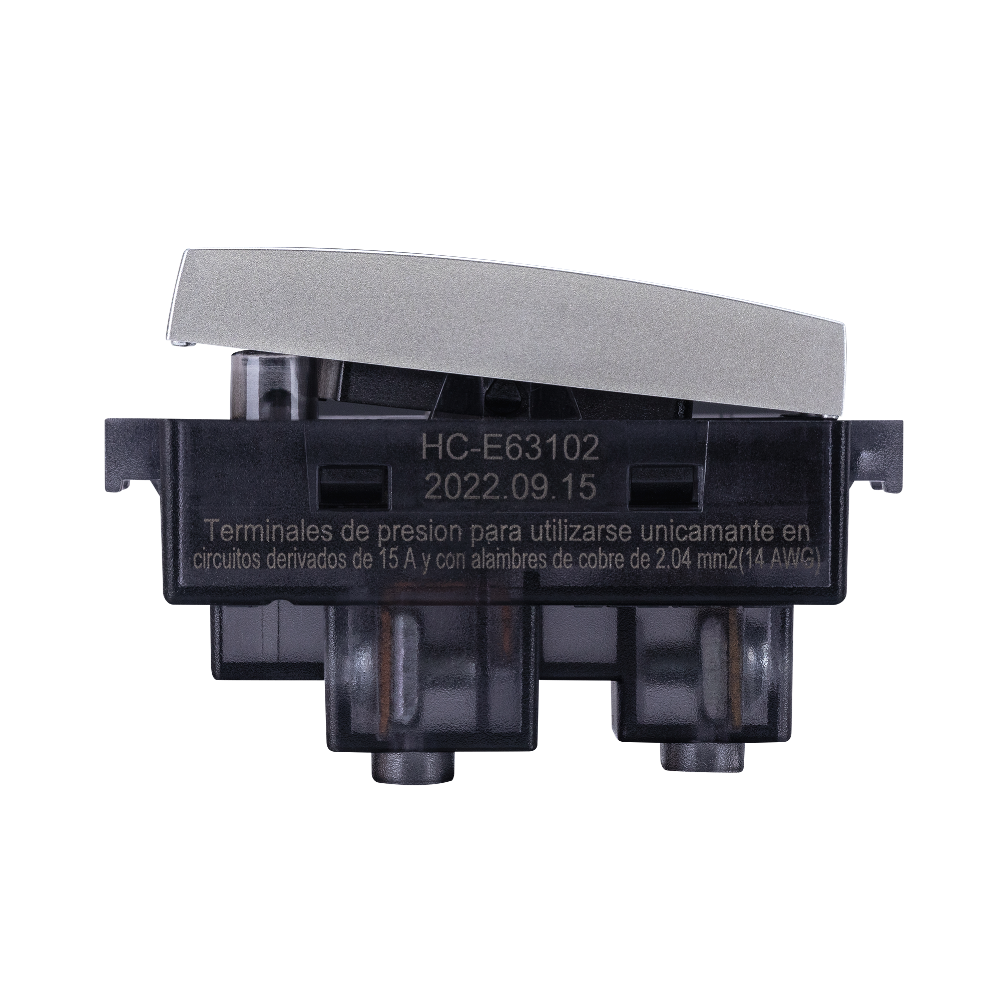 Estevez Apagador Sensillo con Piloto Gamma, Modelo HC-E60102