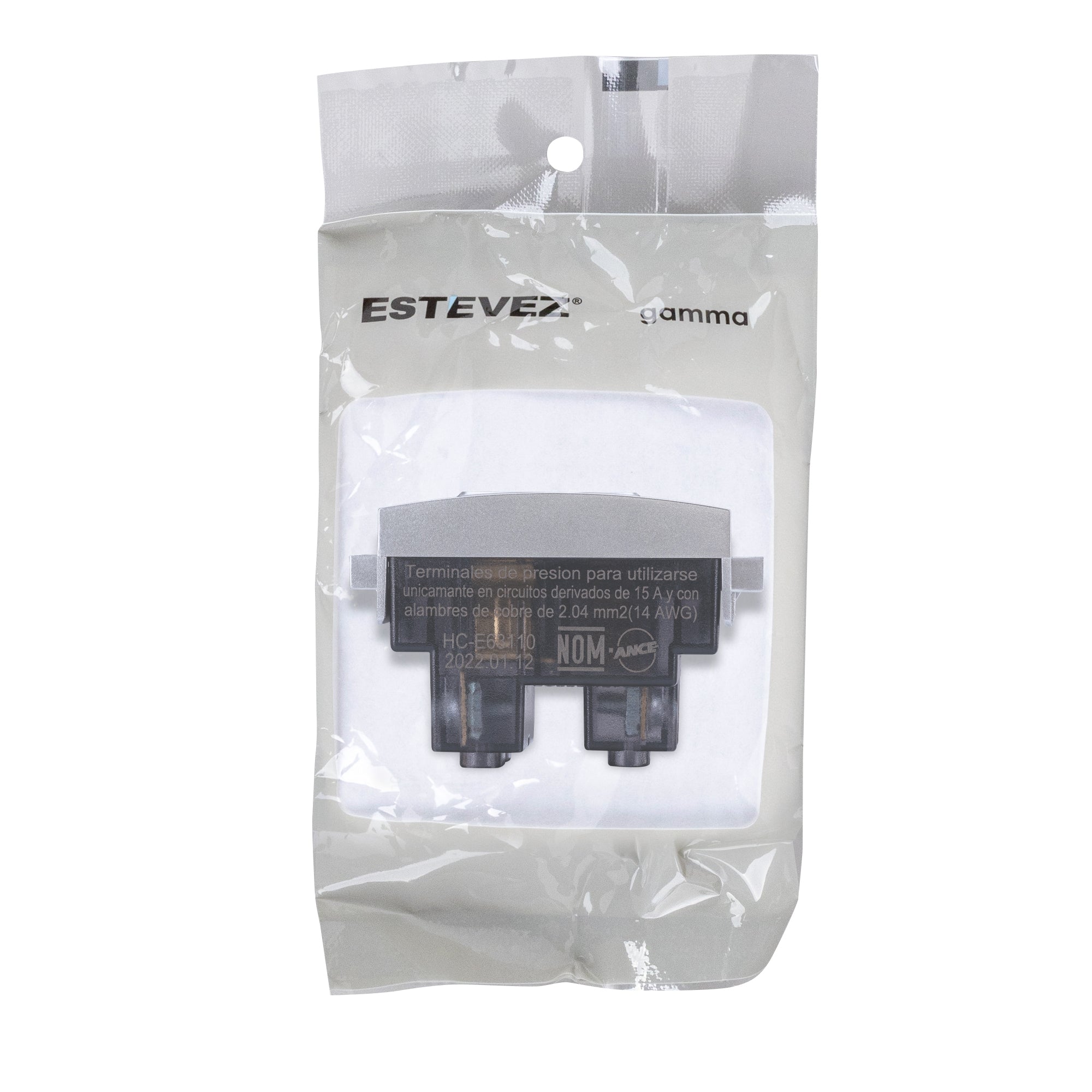 Estevez Contacto 2P+T con Protección Infantil Gamma, Modelo HC-E60110