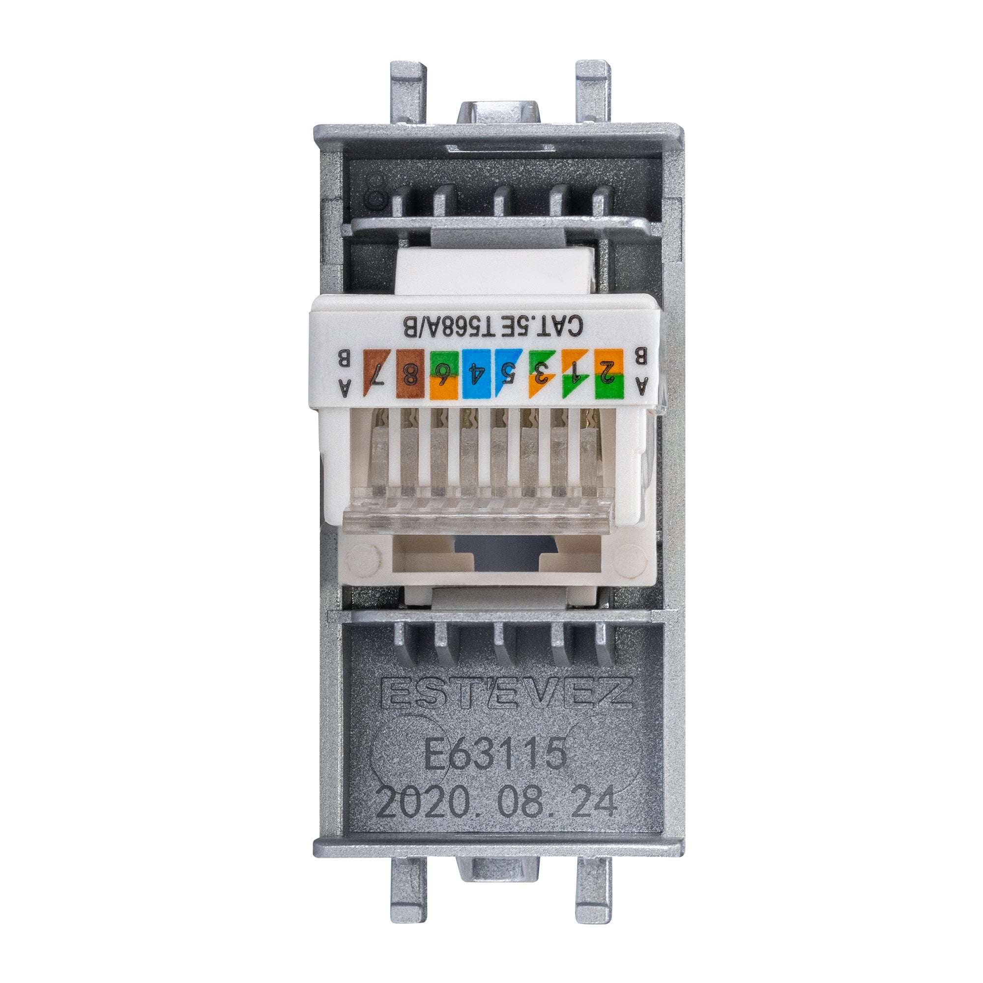Estevez Toma de Red/ Cómputo RJ45 Cat. 5E Gamma, Modelo HC-E60115