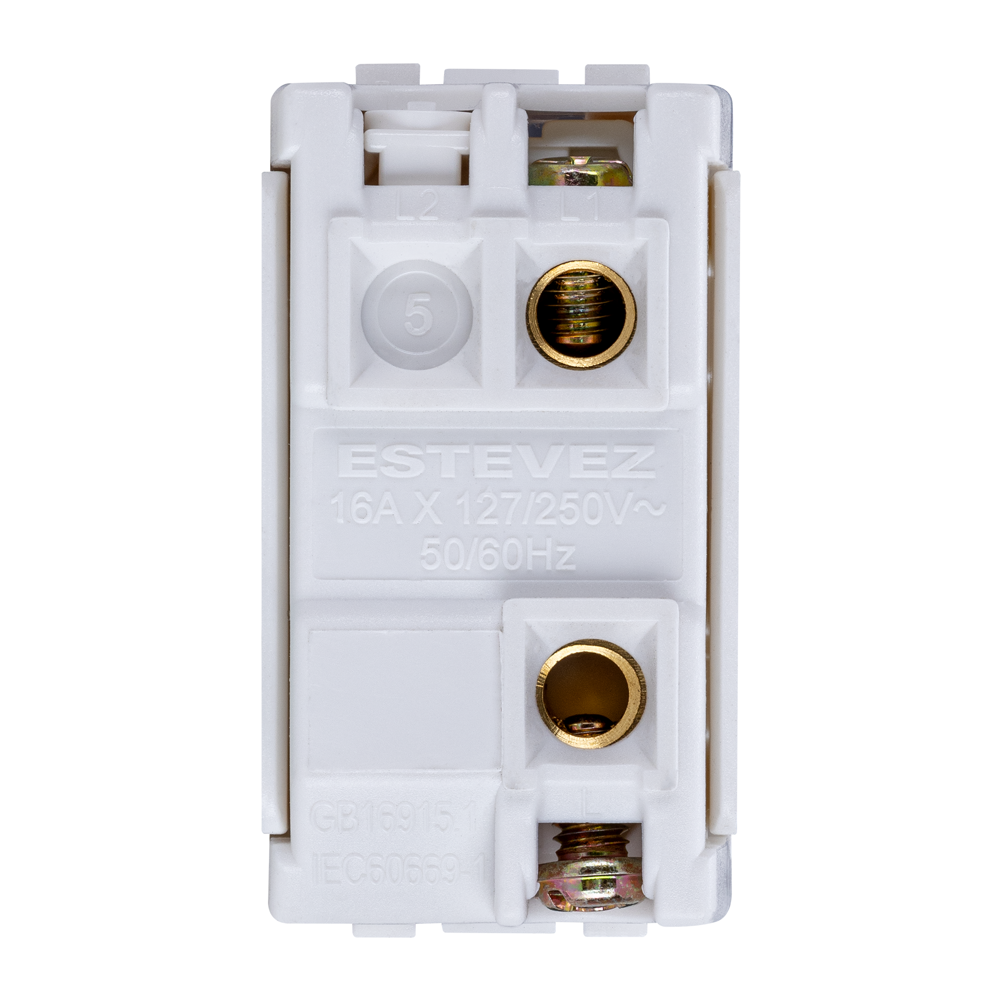 Estevez Botón Timbre Campana Pulsador Omega, Modelo HC-E70107