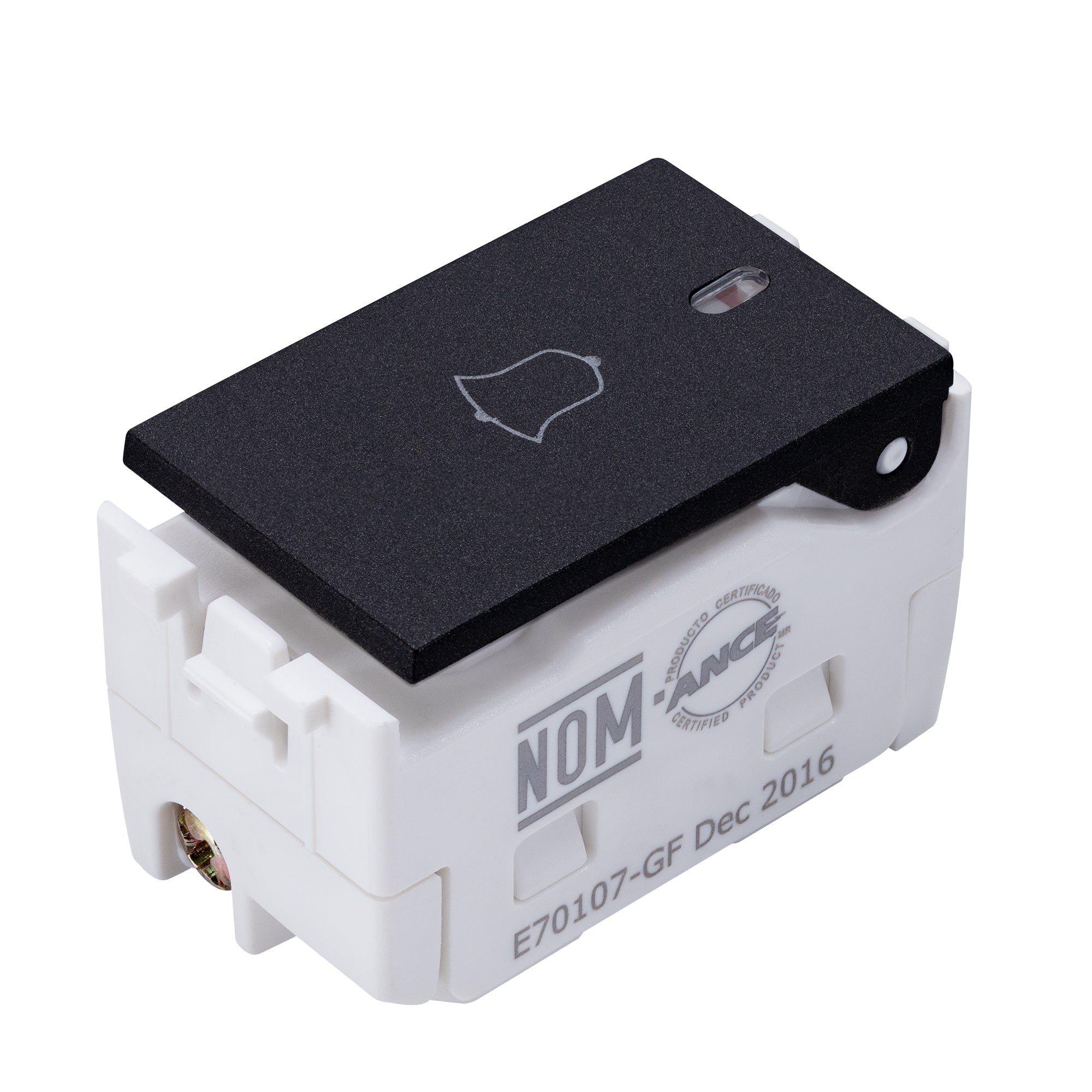 Estevez Botón Timbre Campana Pulsador Omega, Modelo HC-E70107