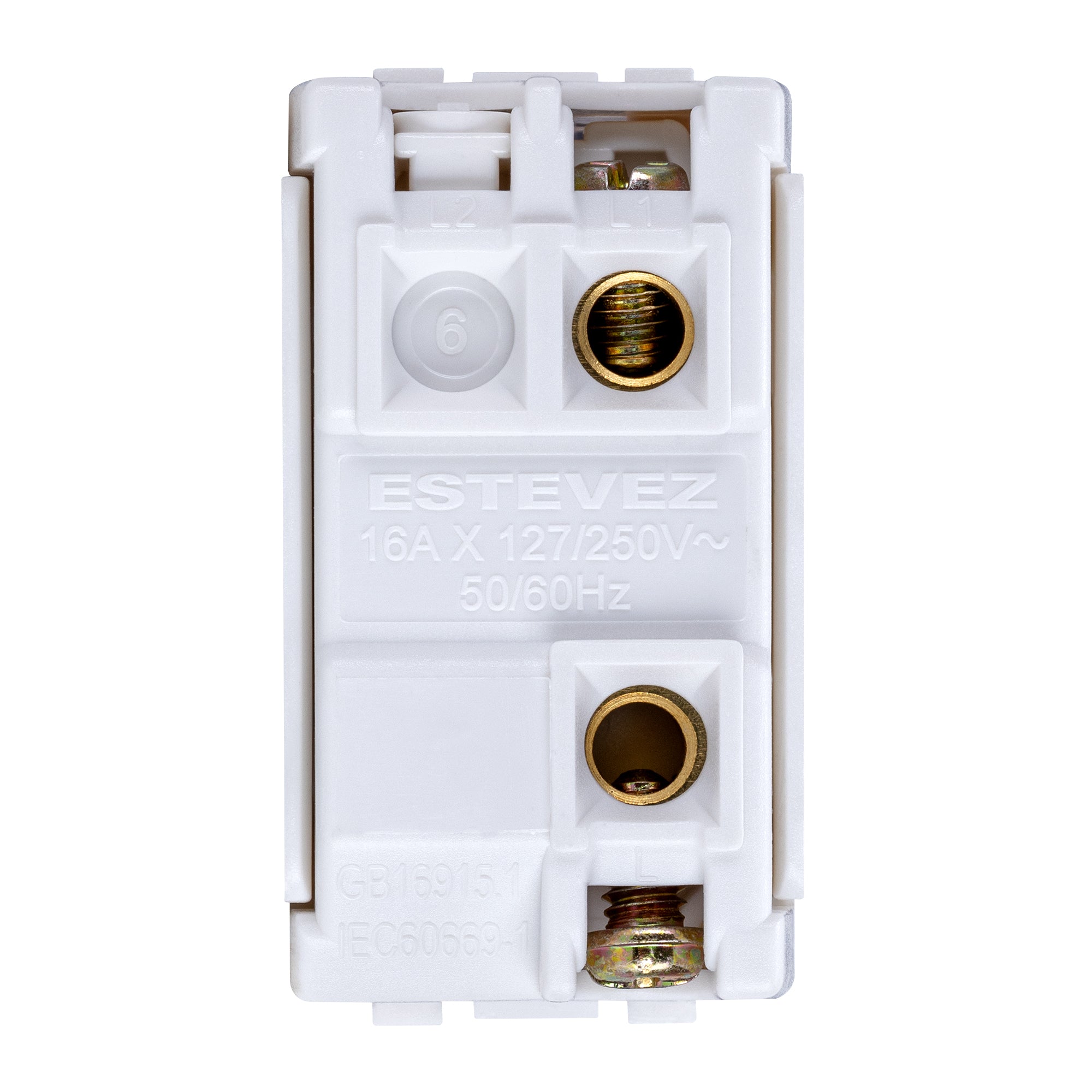 Estevez Botón Timbre Campana Pulsador Omega, Modelo HC-E70107