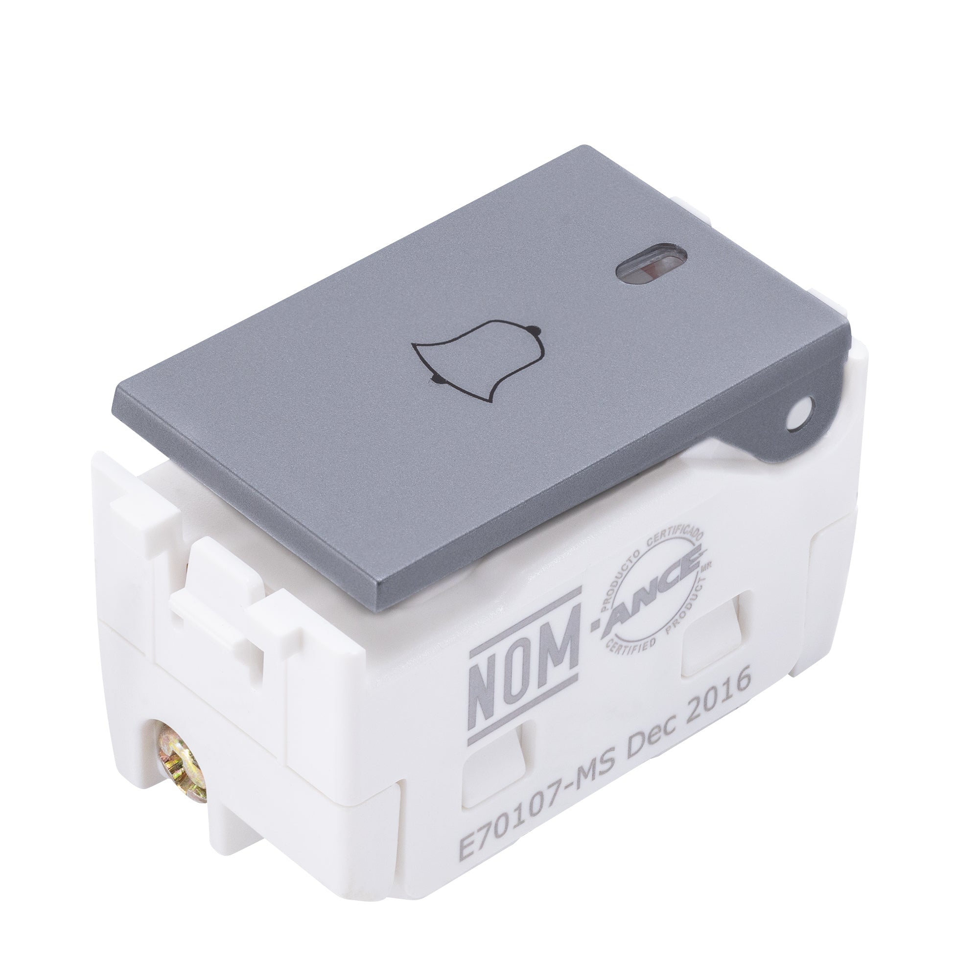 Estevez Botón Timbre Campana Pulsador Omega, Modelo HC-E70107
