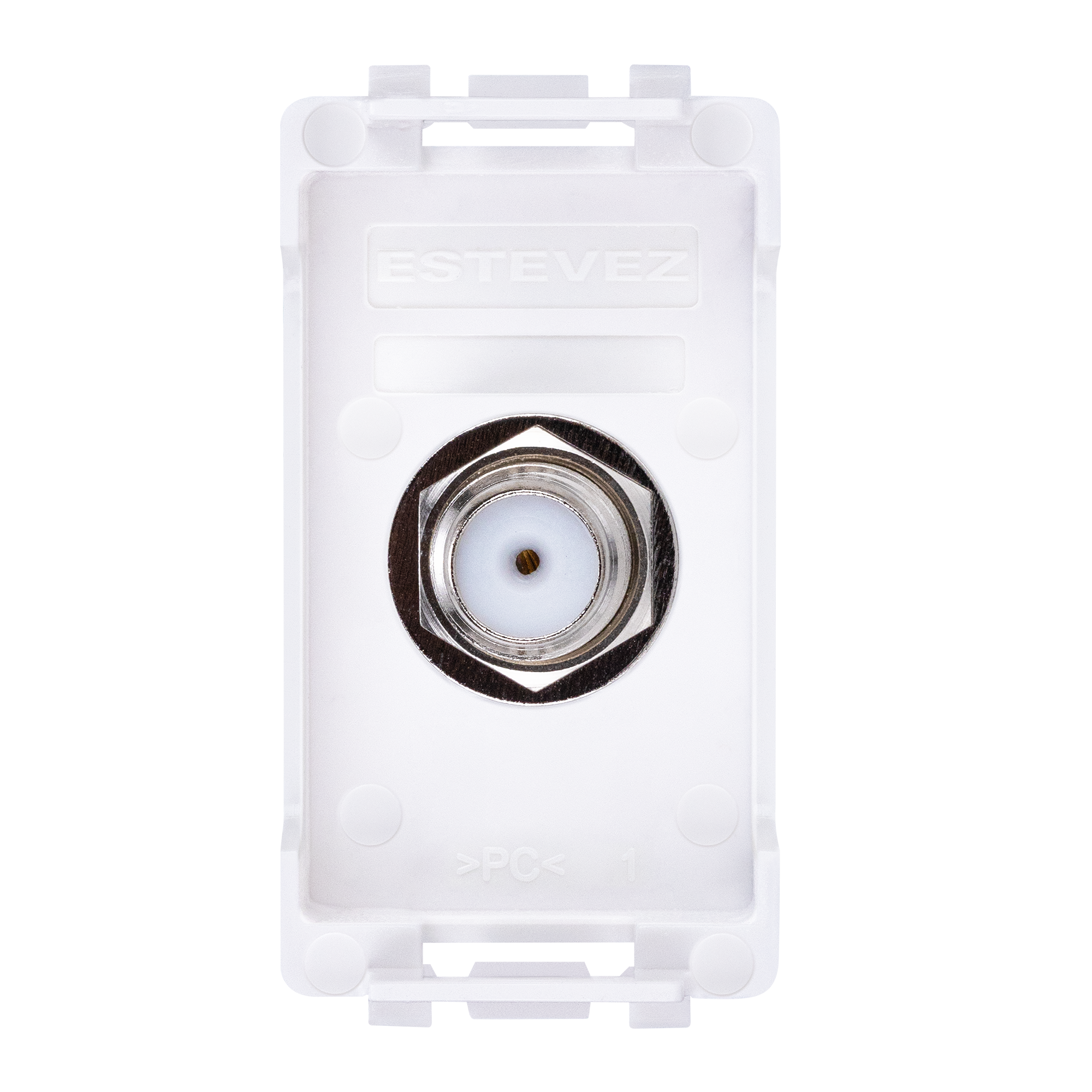 Estevez Toma Coaxial TV Omega, Modelo HC-E70113