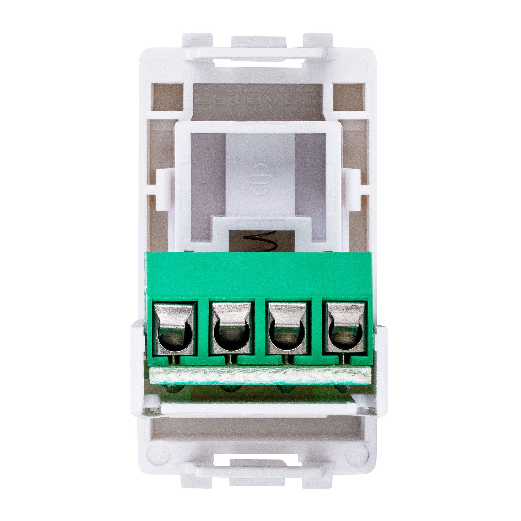 Estevez Toma Telefónica RJ11  6 Hilos Omega, Modelo HC-E70114