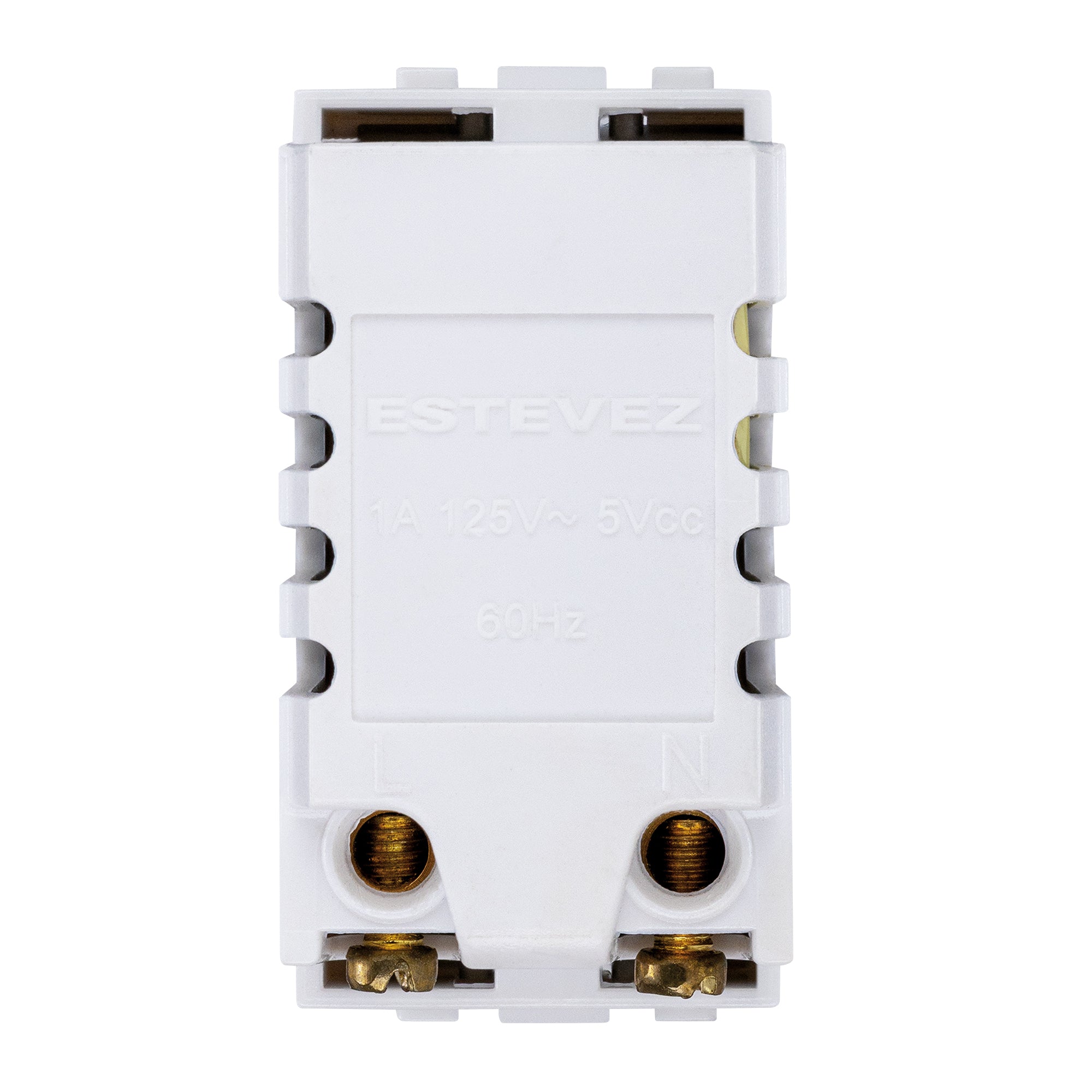 Estevez Toma Cargador USB 1.5A Omega, Modelo HC-E70117