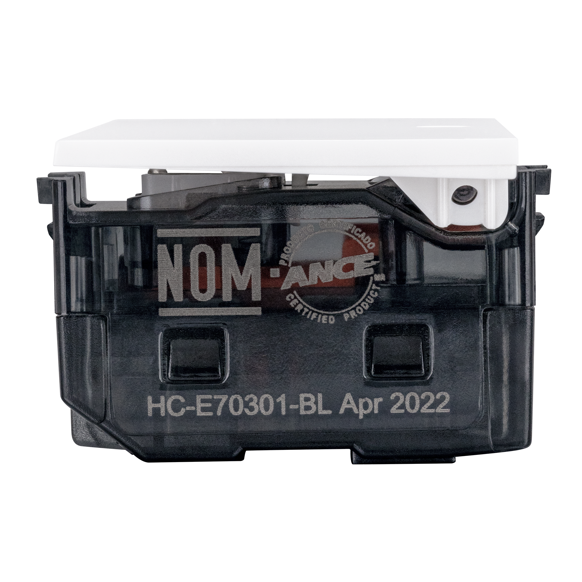 Estevez Apagador Sencillo de 3 Módulos Omega, Modelo HC-E70301