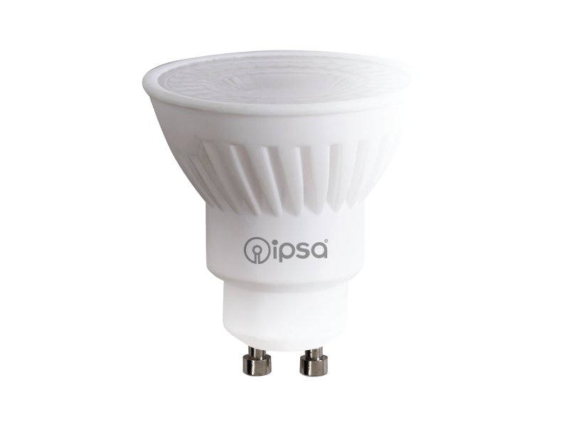 Ipsa Lámpara Led de 8W Entrada GU10, Modelo LED8W-GU10/BC