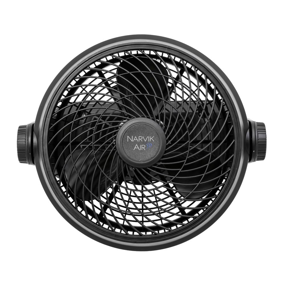 Narvik Ventilador de 12" 2 en 1: Piso y Pared 88W Silencioso con Aspas Plásticas, Modelo NA2012