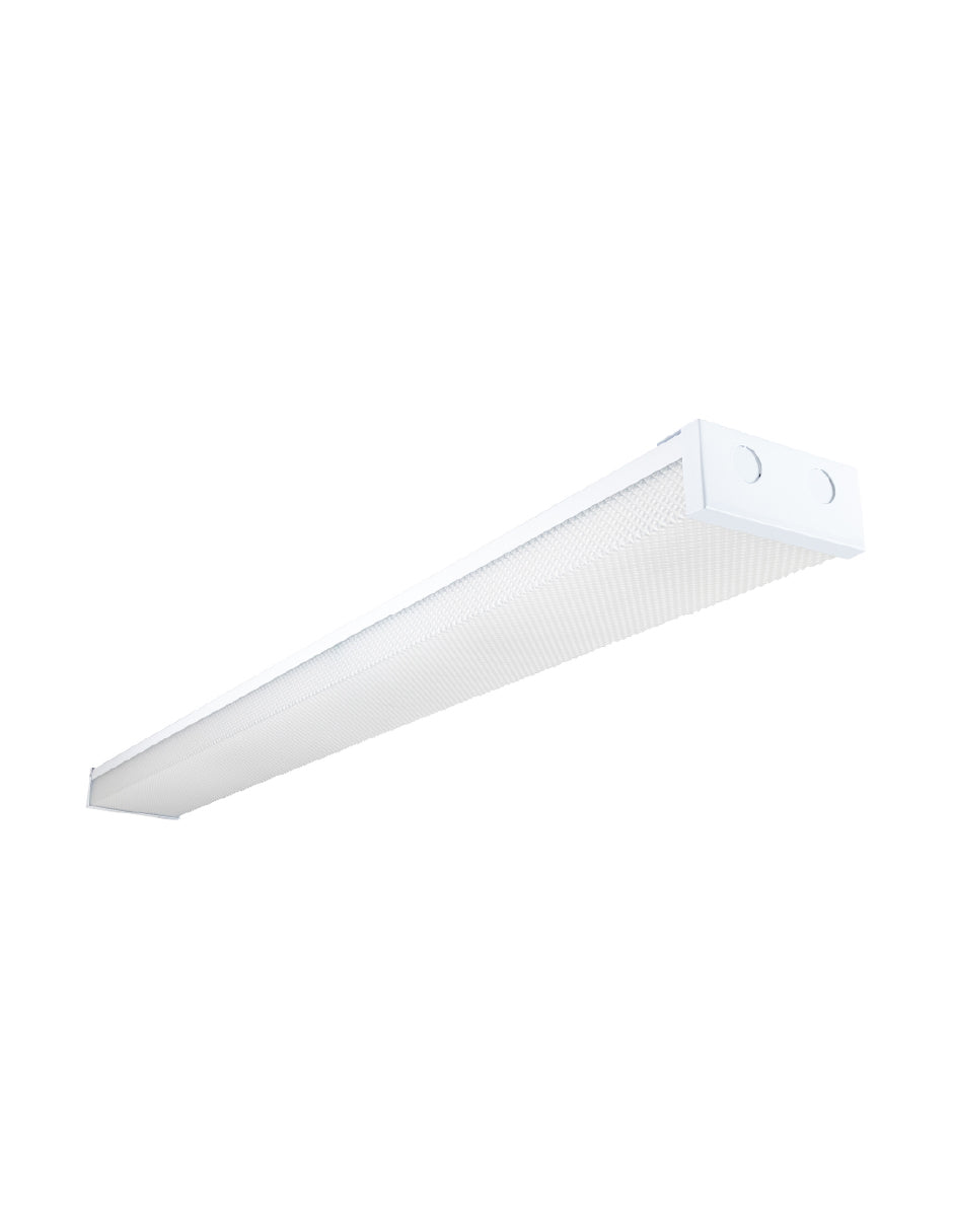 Estevez Luminario LED WRAP CCT 40W 1238 mm Blanco para techo con luz seleccionable Modelo 19498-CCT