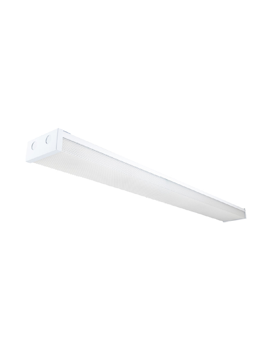 Estevez Luminario LED WRAP CCT 40W 1238 mm Blanco para techo con luz seleccionable Modelo 19498-CCT