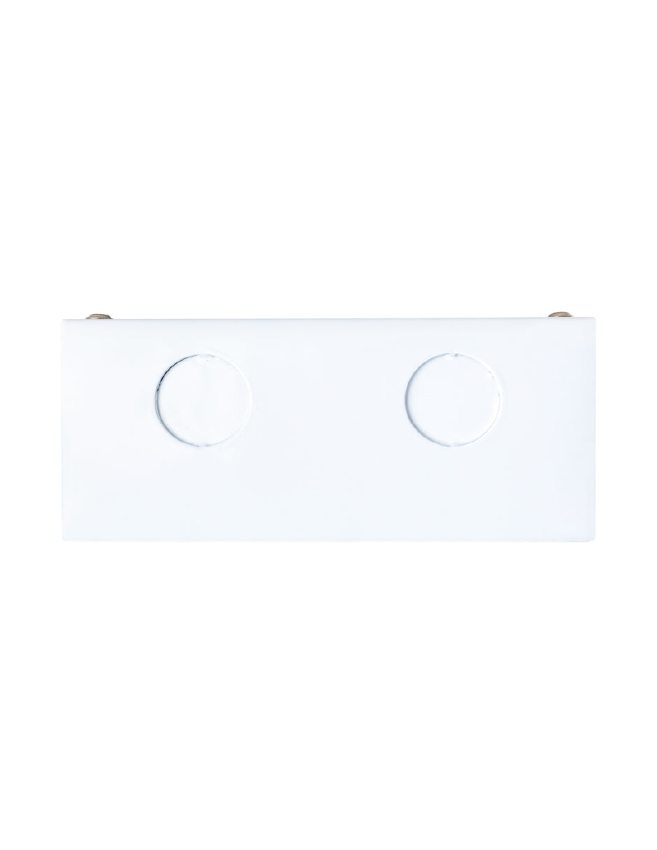 Estevez Luminario LED WRAP CCT 40W 1238 mm Blanco para techo con luz seleccionable Modelo 19498-CCT